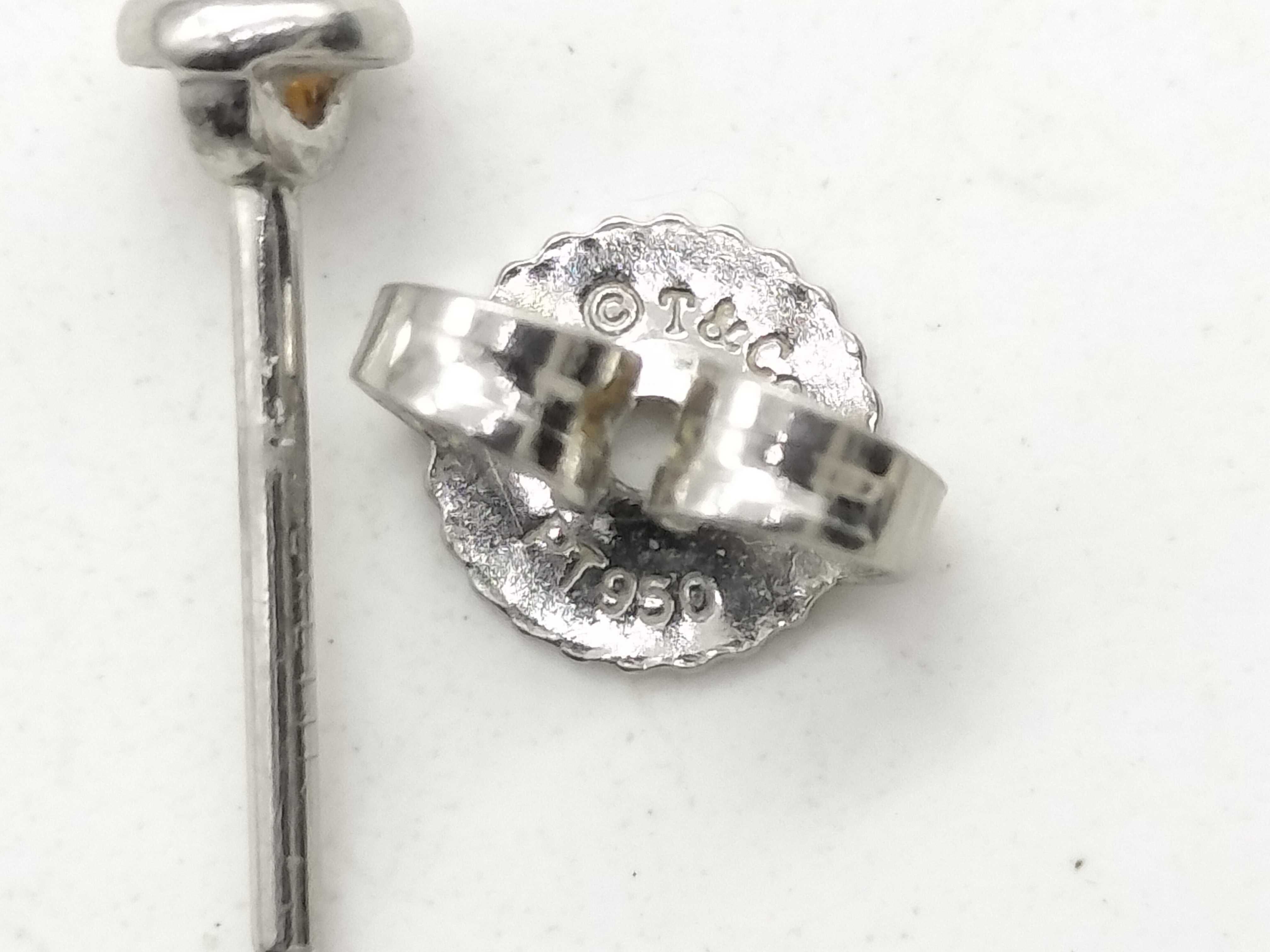 【水曜終了】(10221_0411)Tiffany&Co. バイザヤード 1.2g ピアス