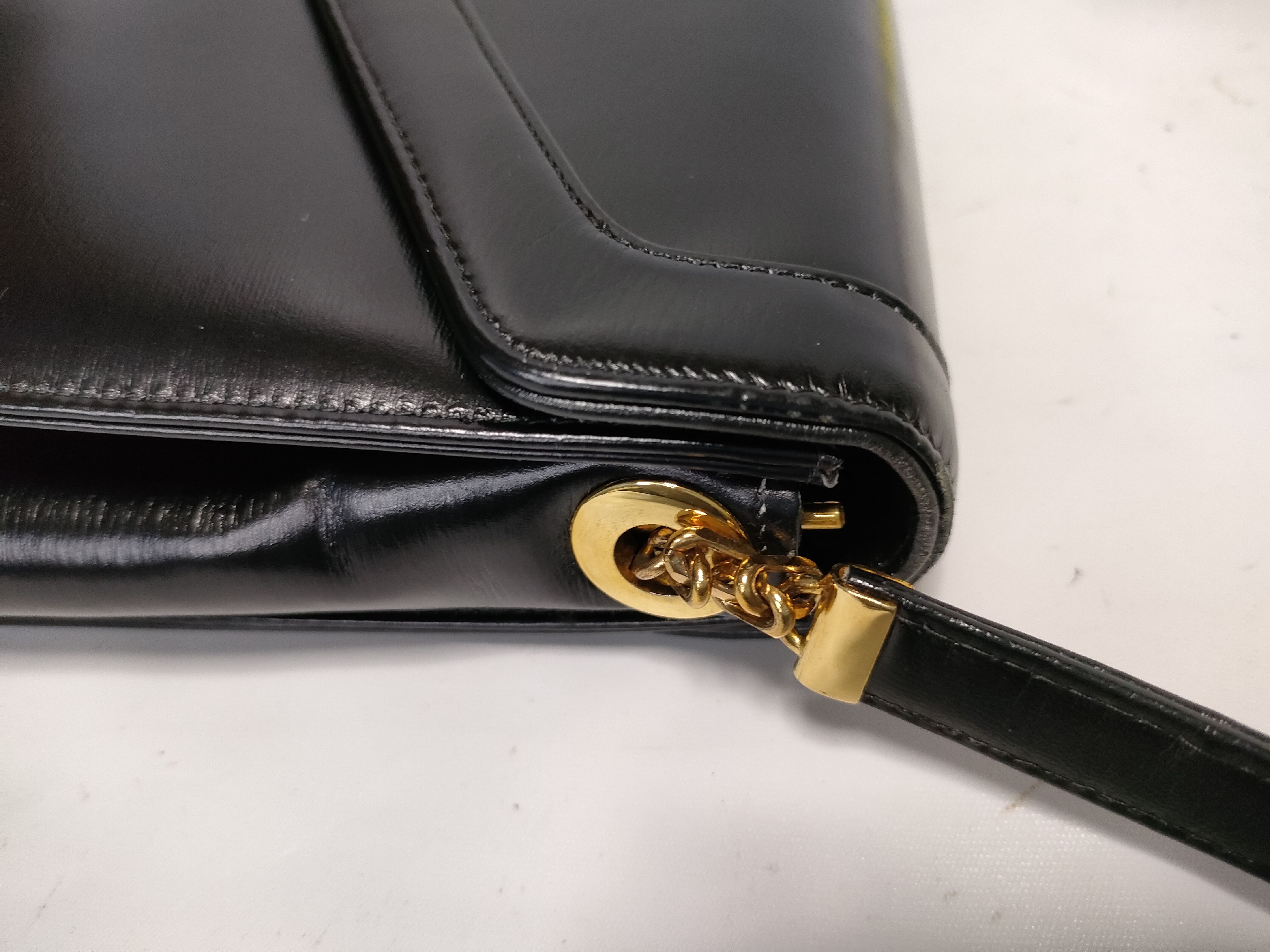 【水曜終了】(10220_0476)Dior レザー ショルダー ヴィンテージ ポーチ付き ショルダーバッグ