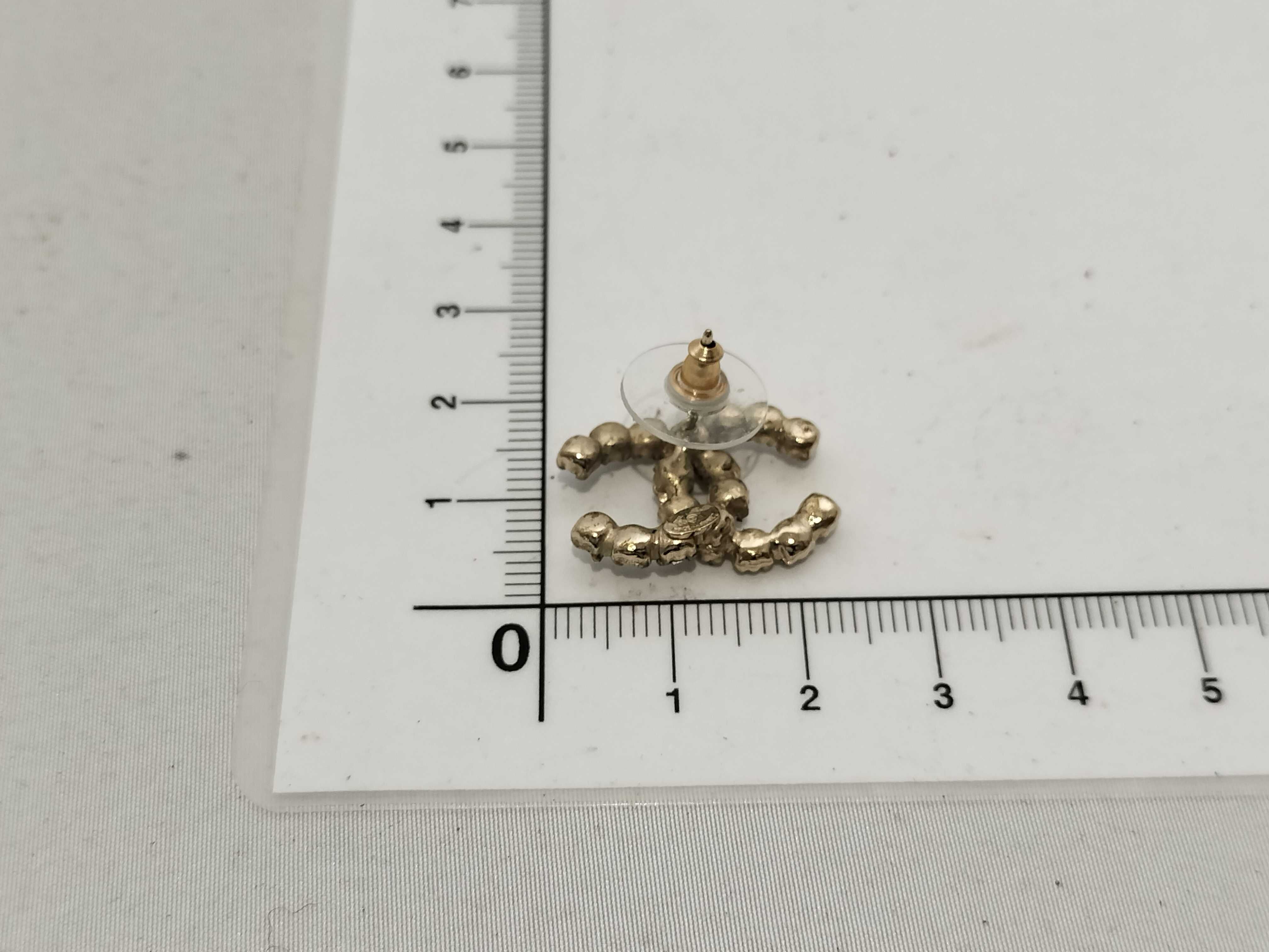 【水曜終了】(10228_0034)CHANEL ココマーク ラインストーン 05 A ピアス ココマーク ピアス