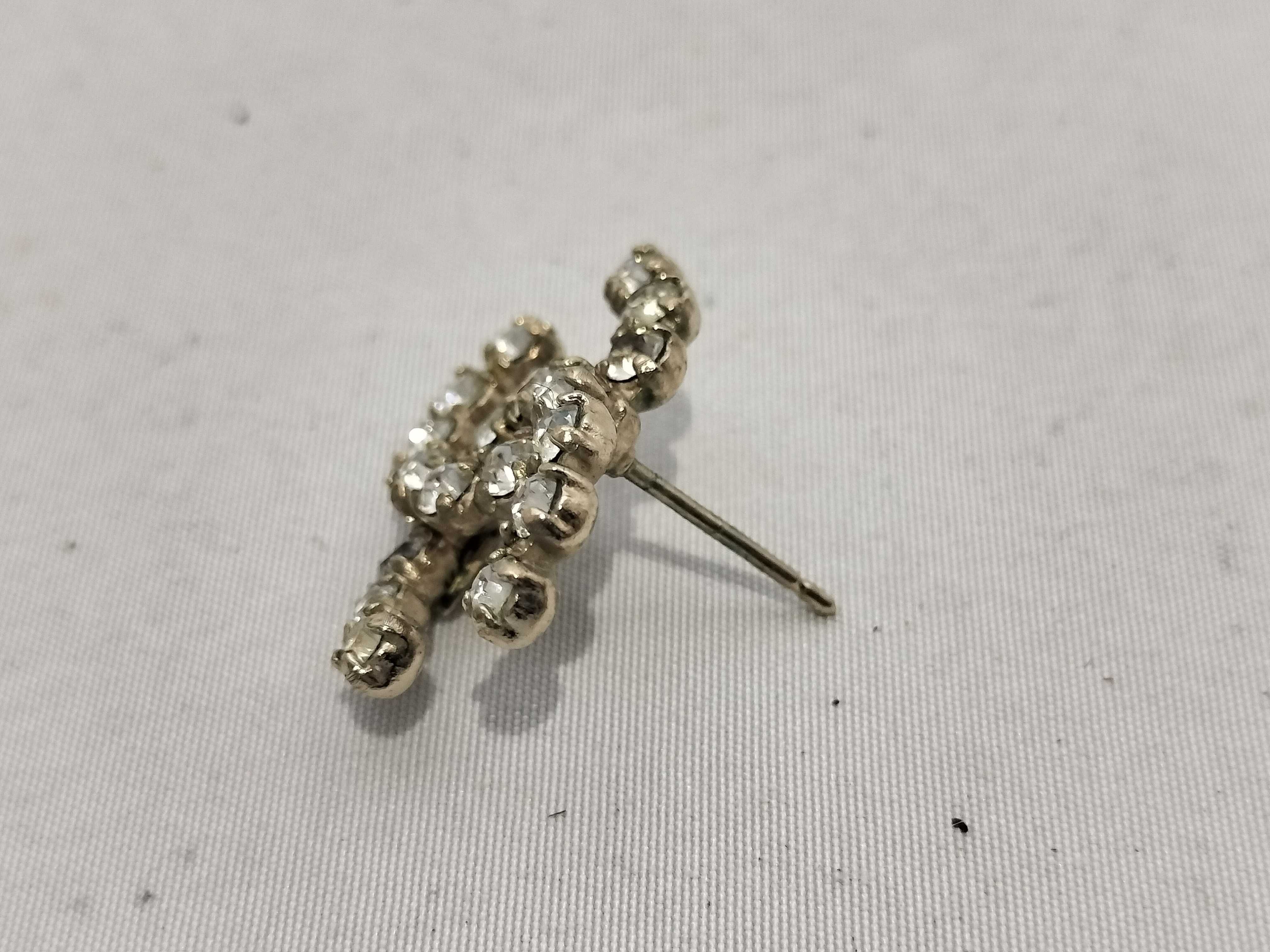 【水曜終了】(10228_0034)CHANEL ココマーク ラインストーン 05 A ピアス ココマーク ピアス