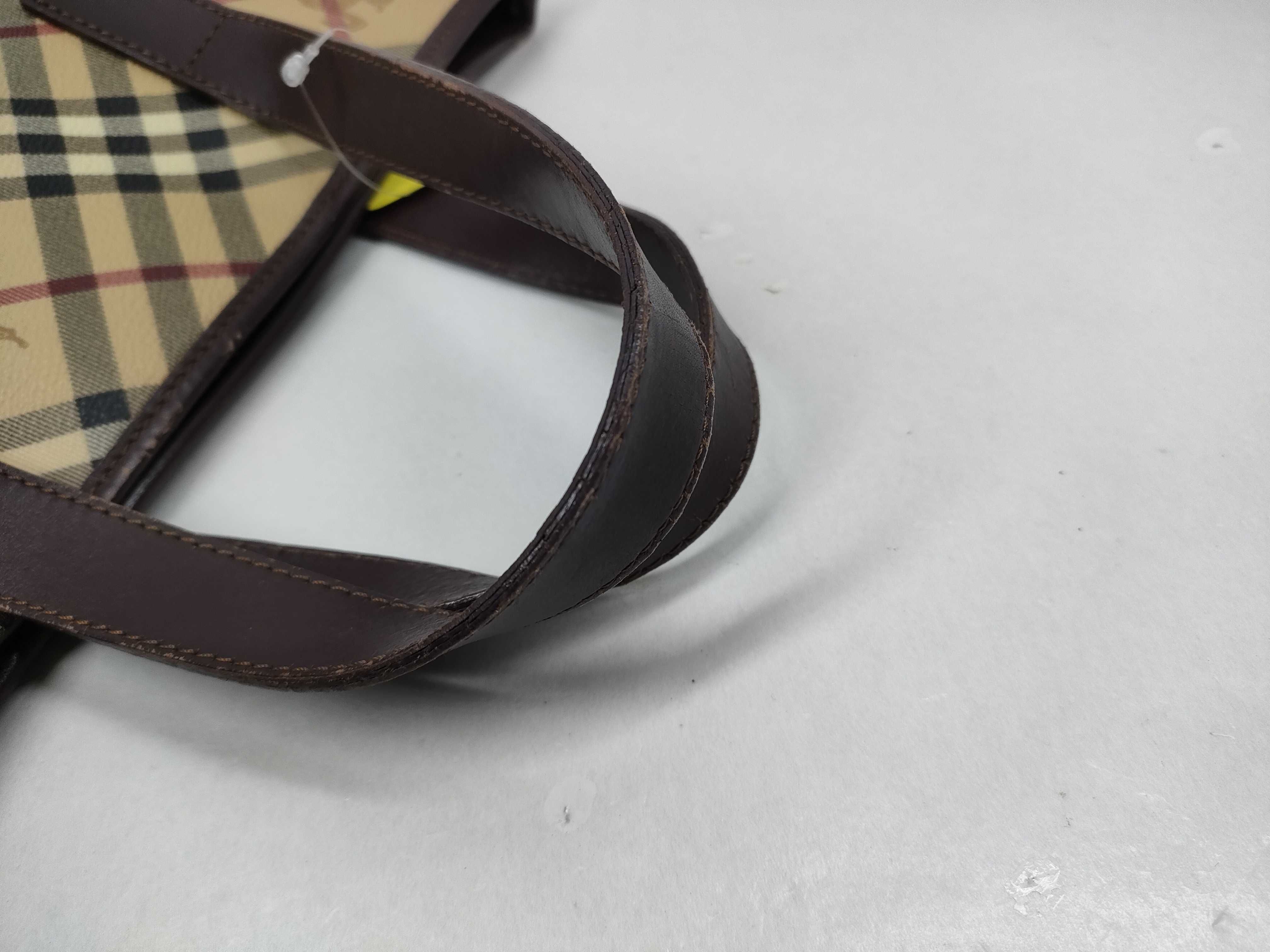 【水曜終了】(10220_0214)BURBERRY チェック柄 トートバッグ トートバッグ