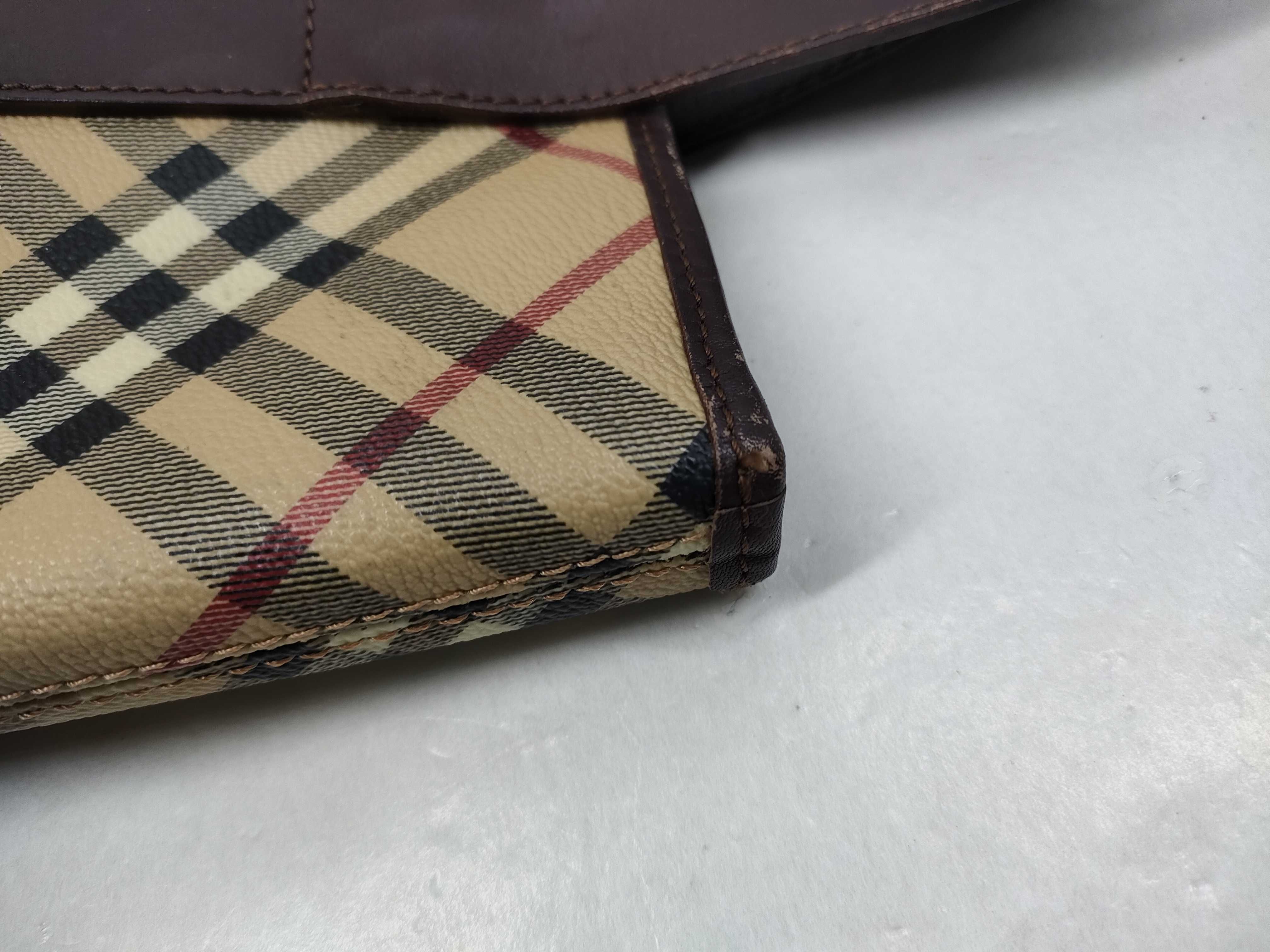 【水曜終了】(10220_0214)BURBERRY チェック柄 トートバッグ トートバッグ