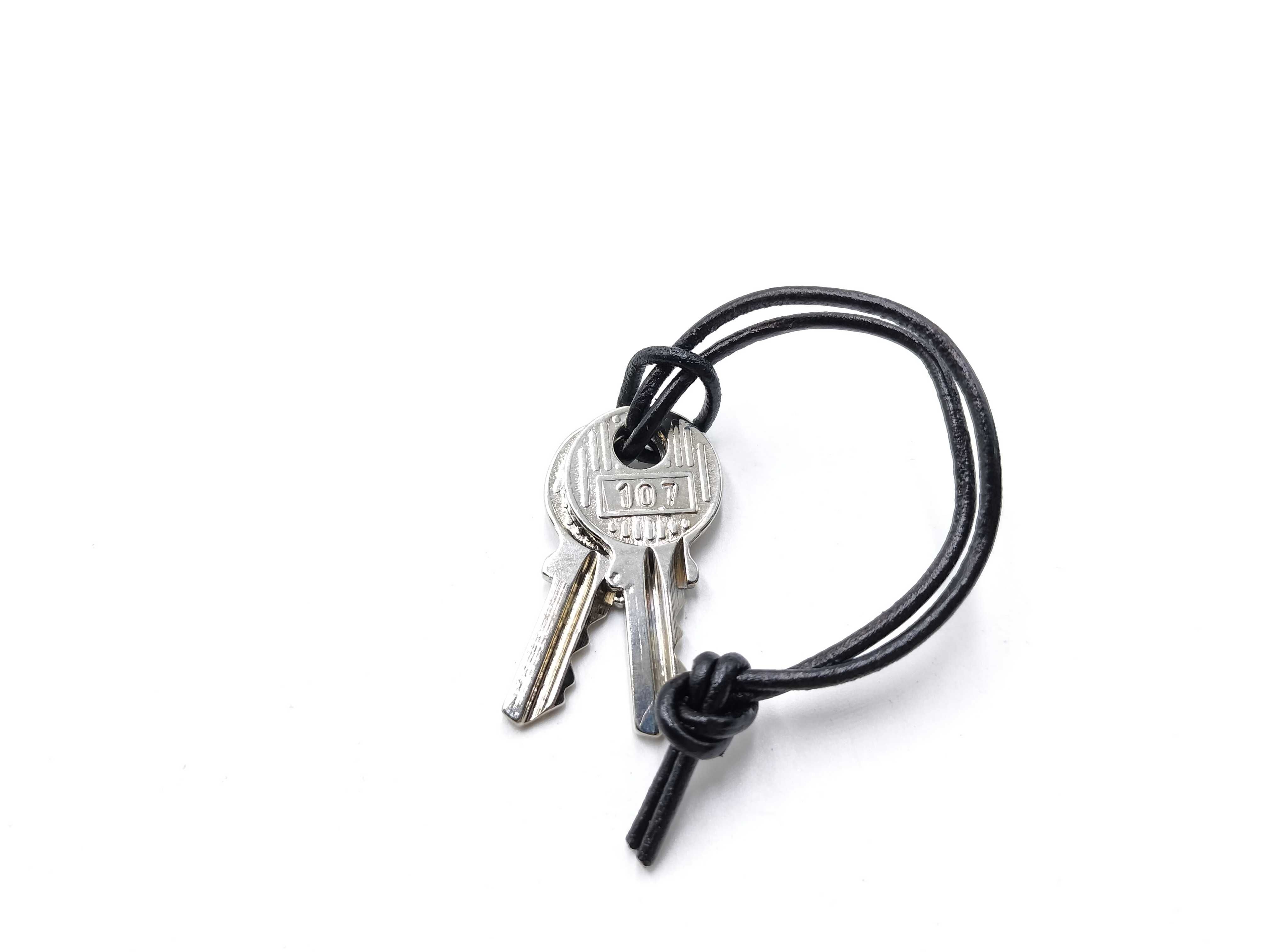 【水曜終了】(10227_0032)HERMES カデナ No.107 鍵2本 その他小物