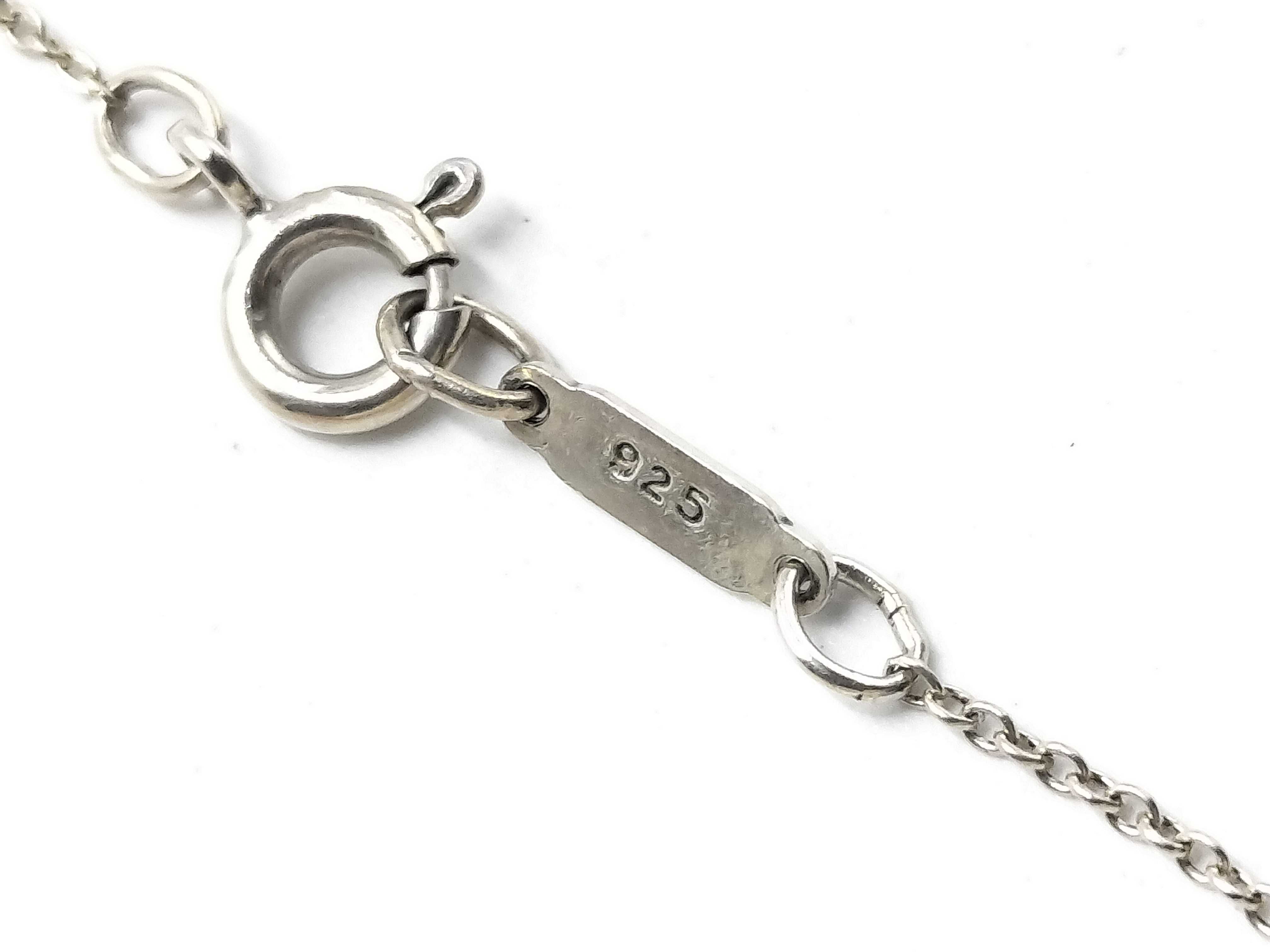【水曜終了】(10221_0415)Tiffany&Co. ネックレス/リボンチャームトップ ネックレス