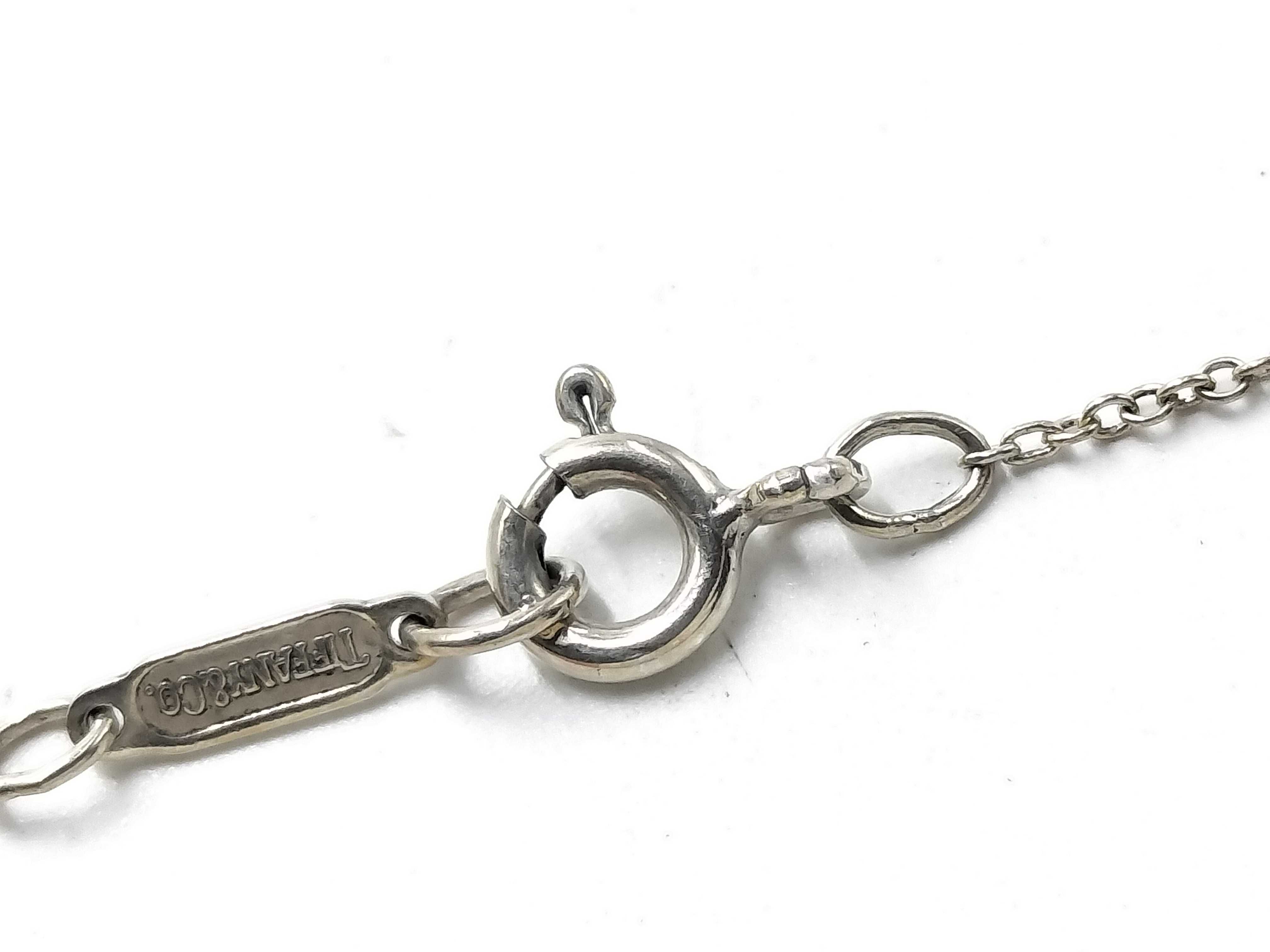 【水曜終了】(10221_0415)Tiffany&Co. ネックレス/リボンチャームトップ ネックレス