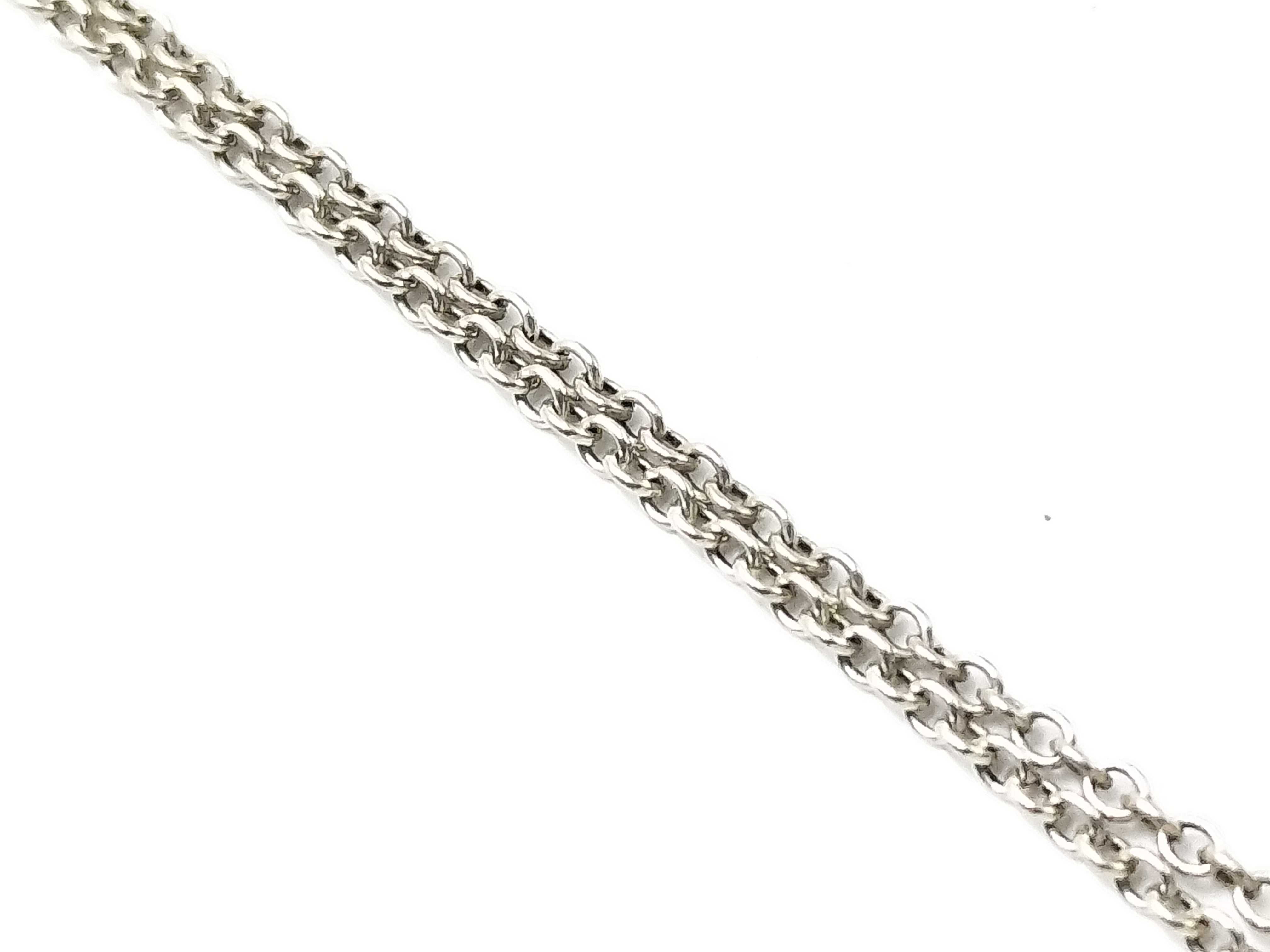 【水曜終了】(10221_0415)Tiffany&Co. ネックレス/リボンチャームトップ ネックレス