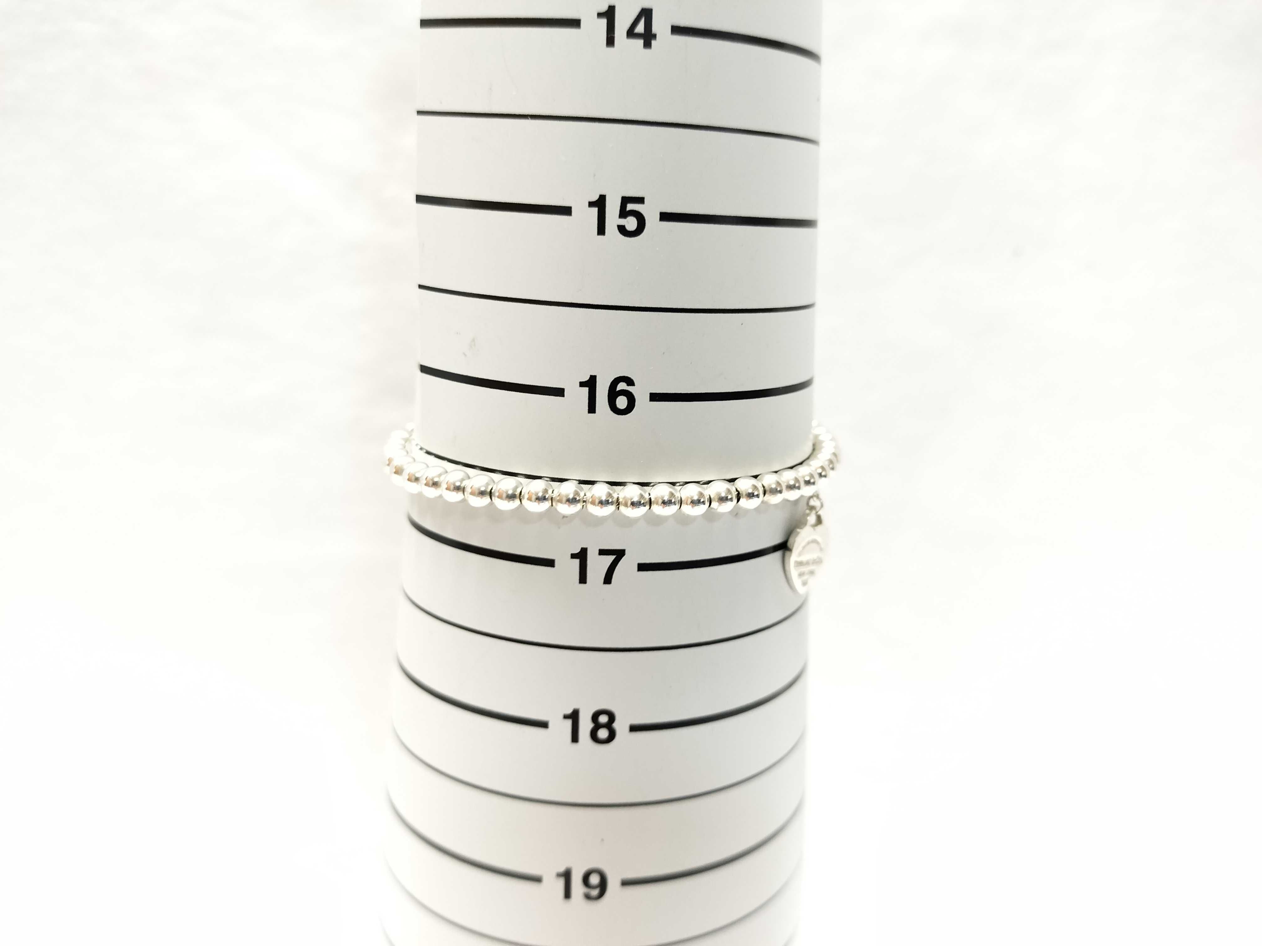 【水曜終了】(10221_0316)Tiffany&Co. リターントゥ ハート ボールチェーン ブレスレット・バングル ブレスレット・バングル