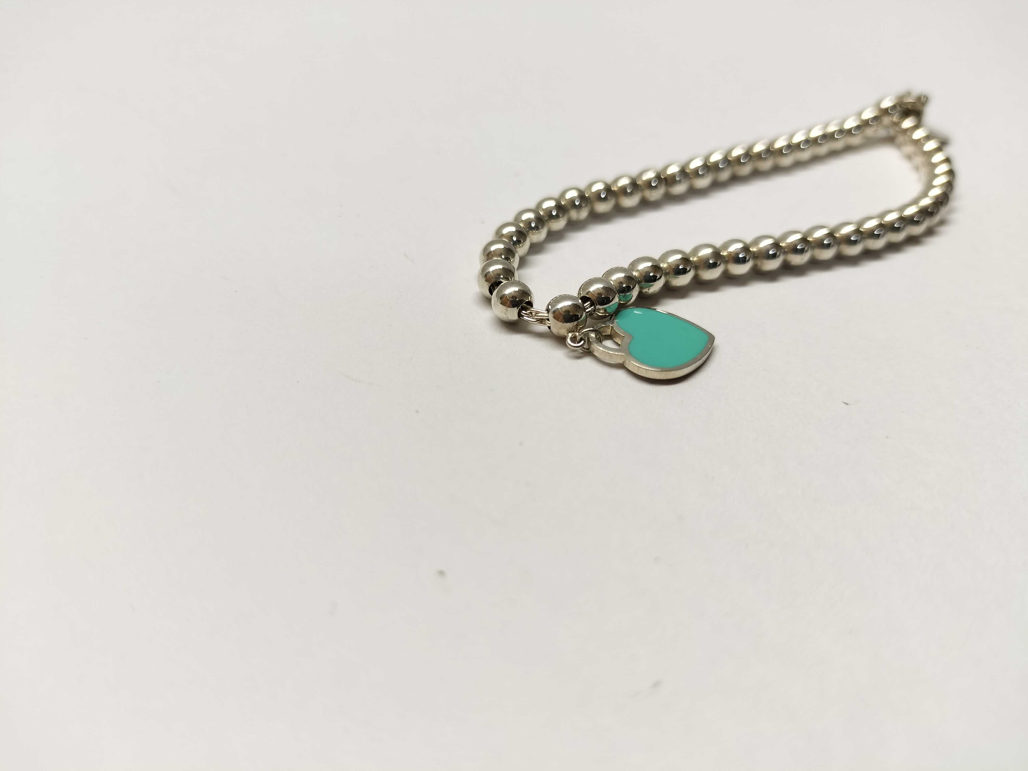 【水曜終了】(10221_0316)Tiffany&Co. リターントゥ ハート ボールチェーン ブレスレット・バングル ブレスレット・バングル