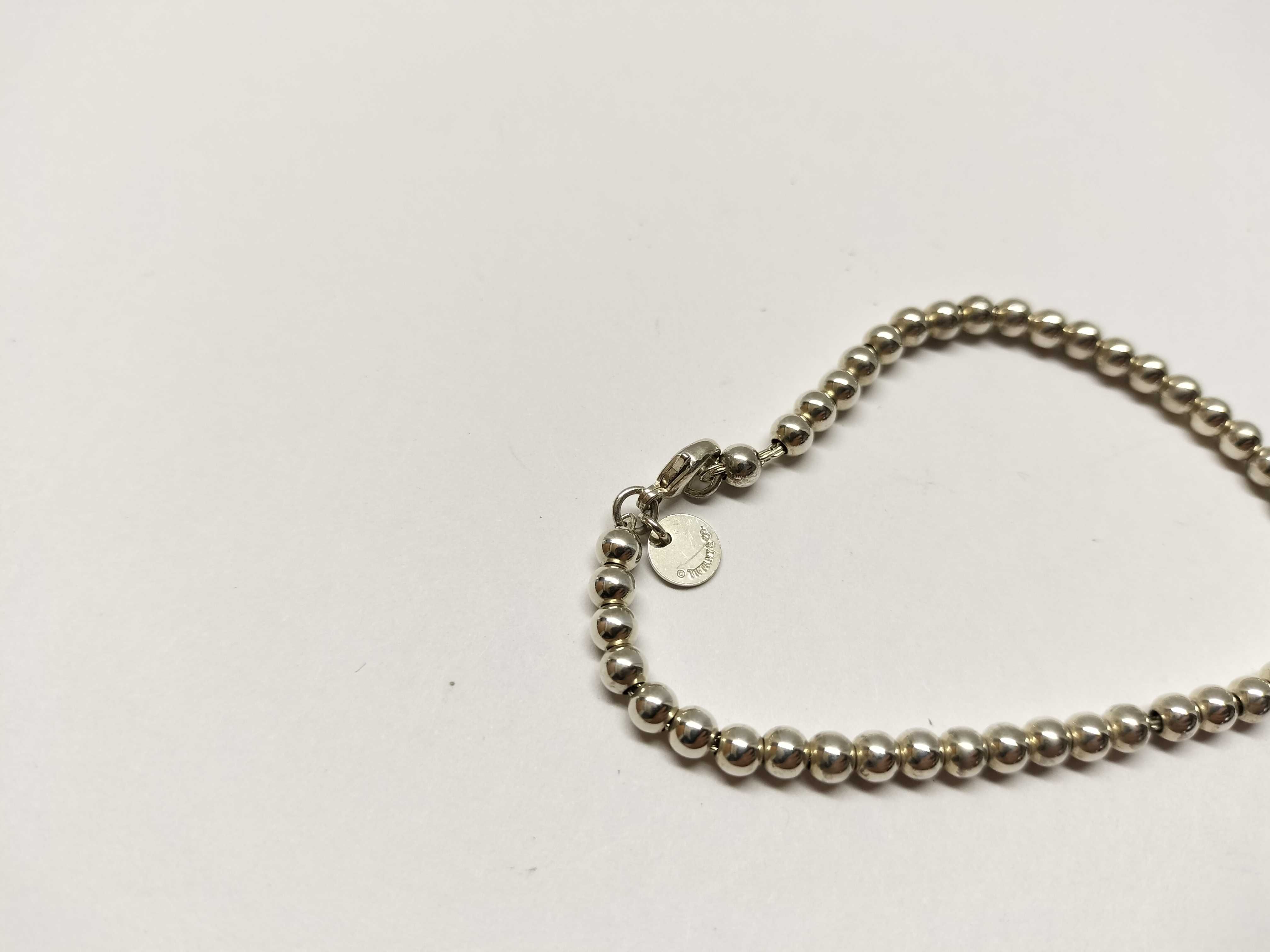【水曜終了】(10221_0316)Tiffany&Co. リターントゥ ハート ボールチェーン ブレスレット・バングル ブレスレット・バングル