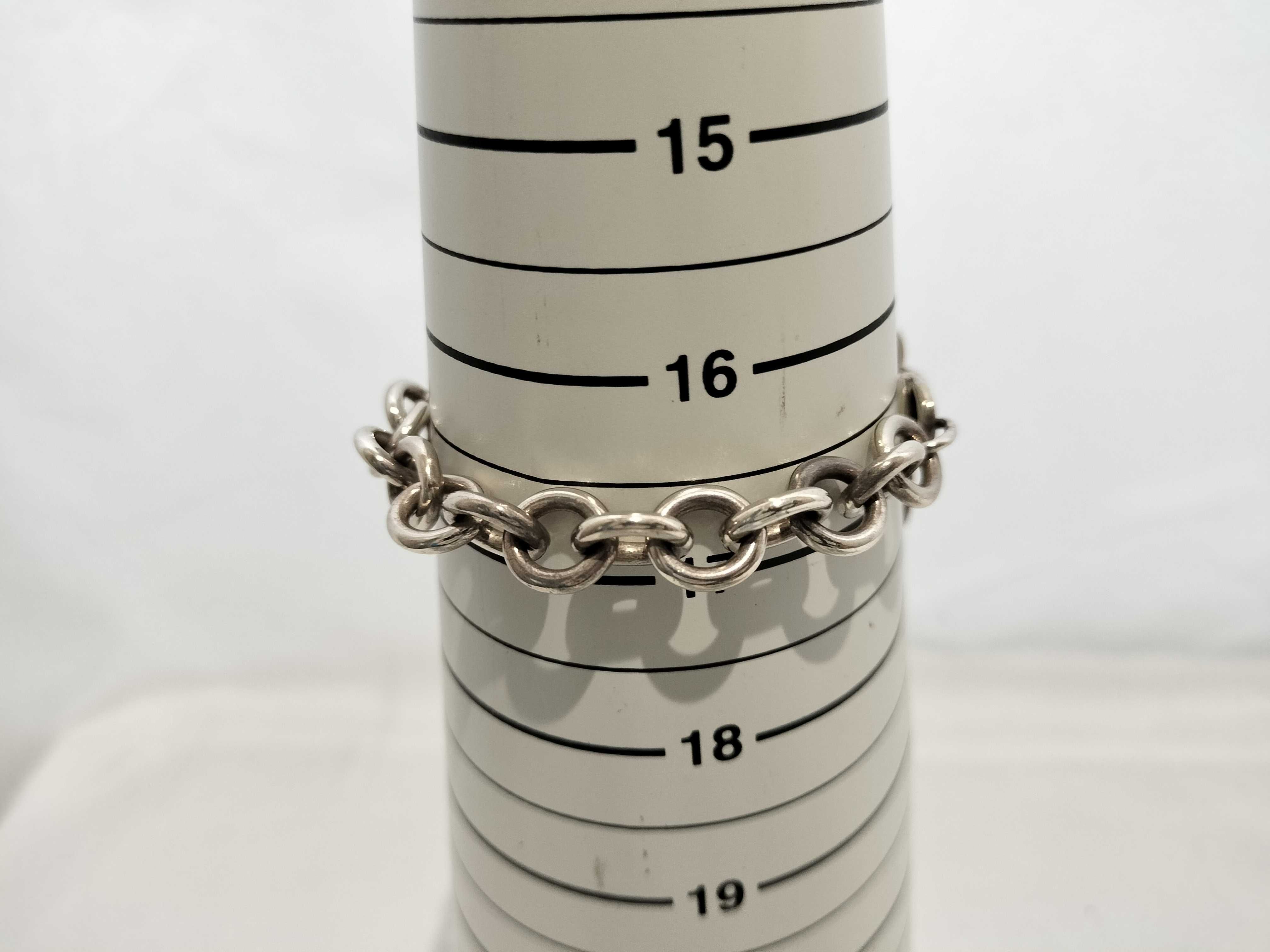 【水曜終了】(10221_0469)▼Tiffany&Co. ブレスレット プレート 925 ブレスレット・バングル