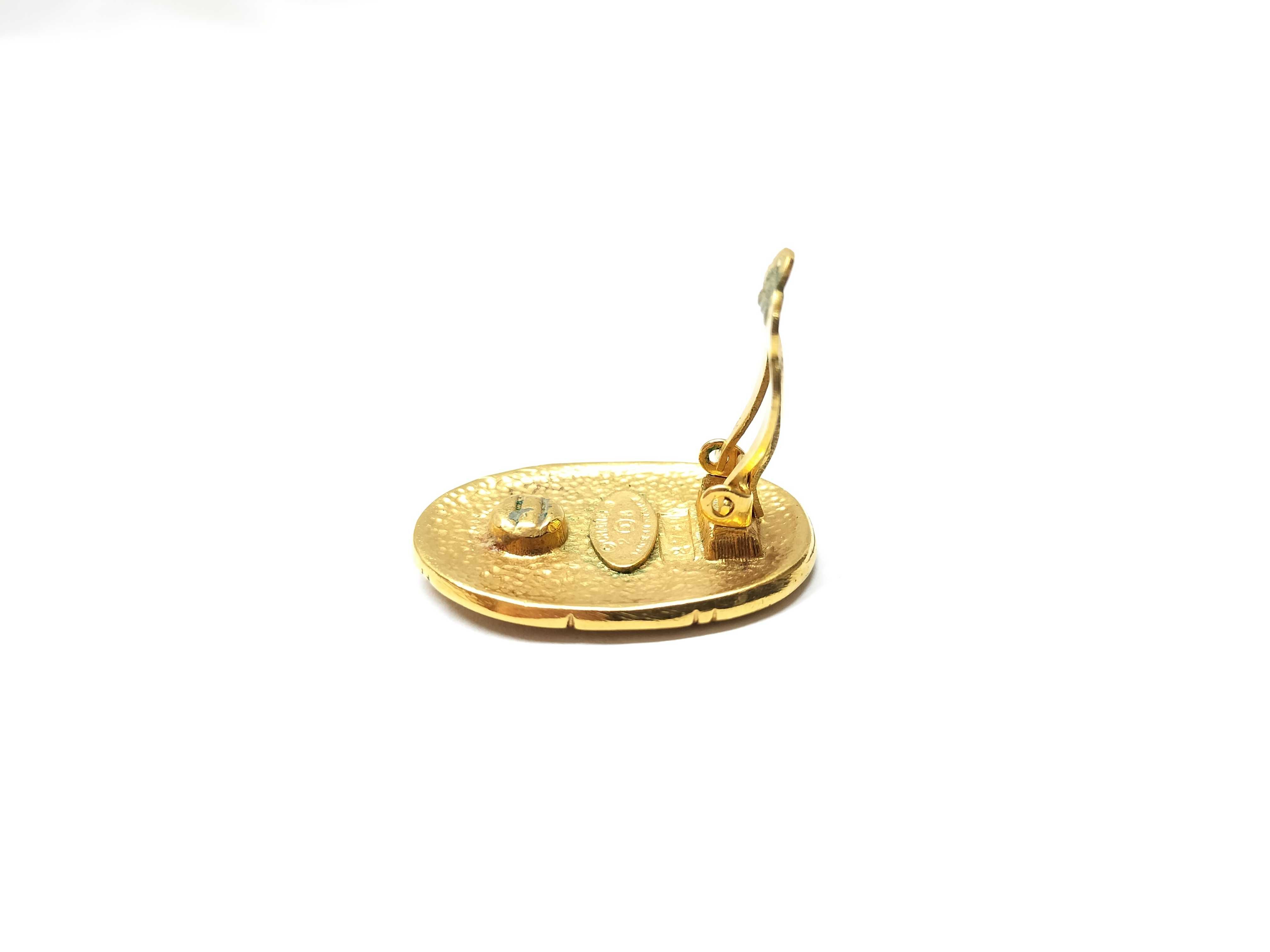 【水曜終了】(10228_0035)CHANEL ココマーク イヤリング イヤリング