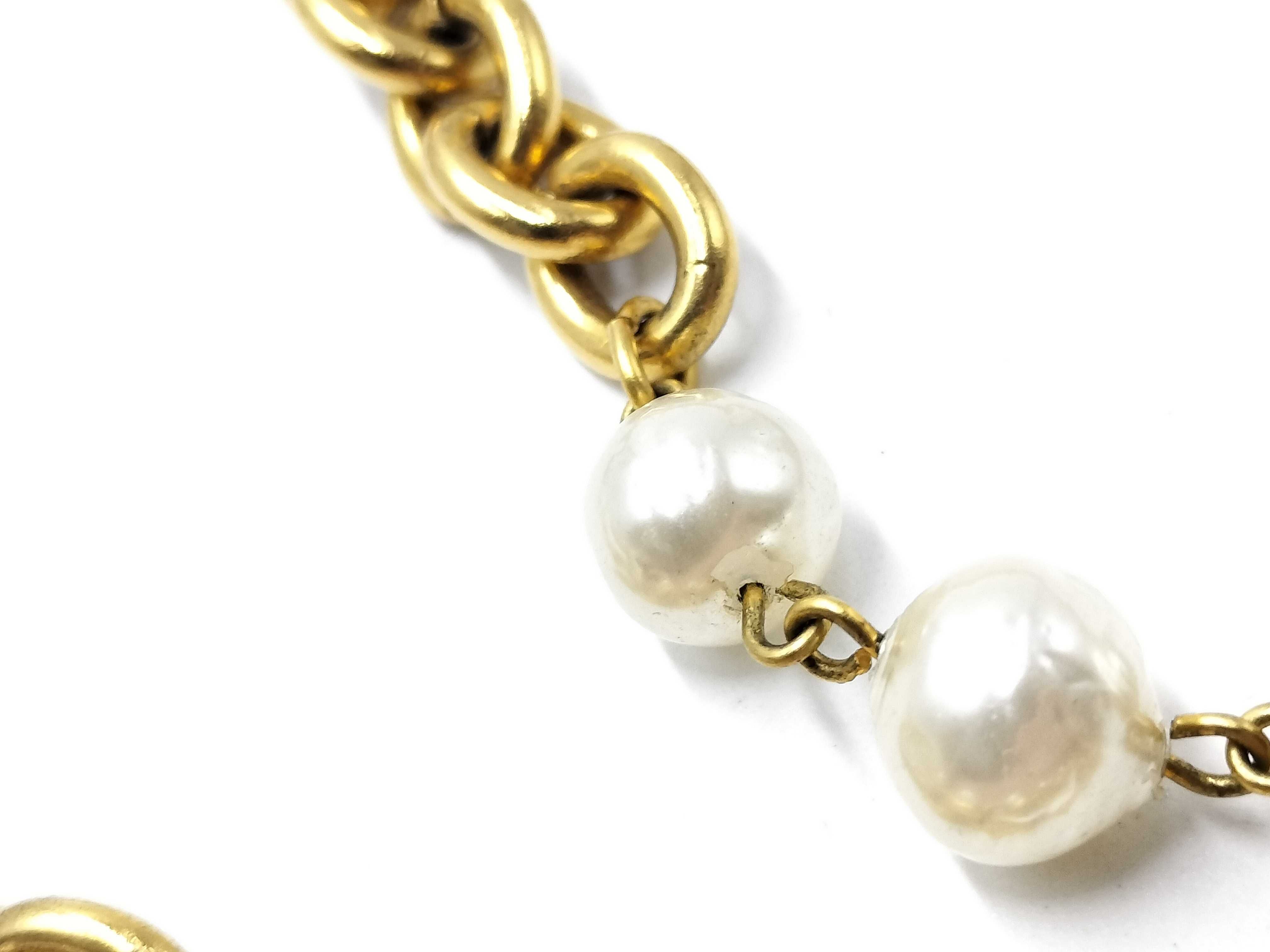 【水曜終了】(10228_0036)CHANEL パール ネックレス ネックレス