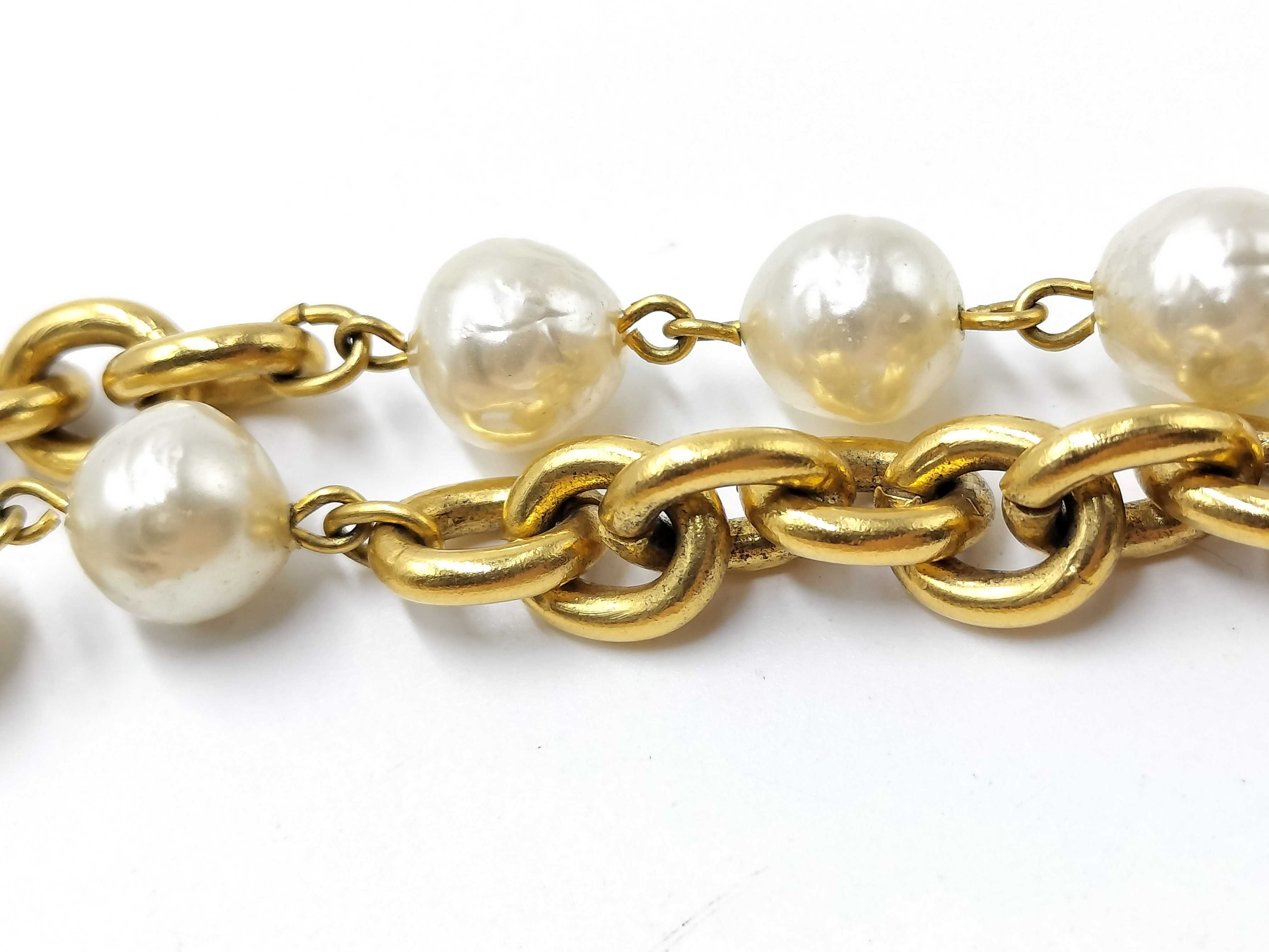 【水曜終了】(10228_0036)CHANEL パール ネックレス ネックレス