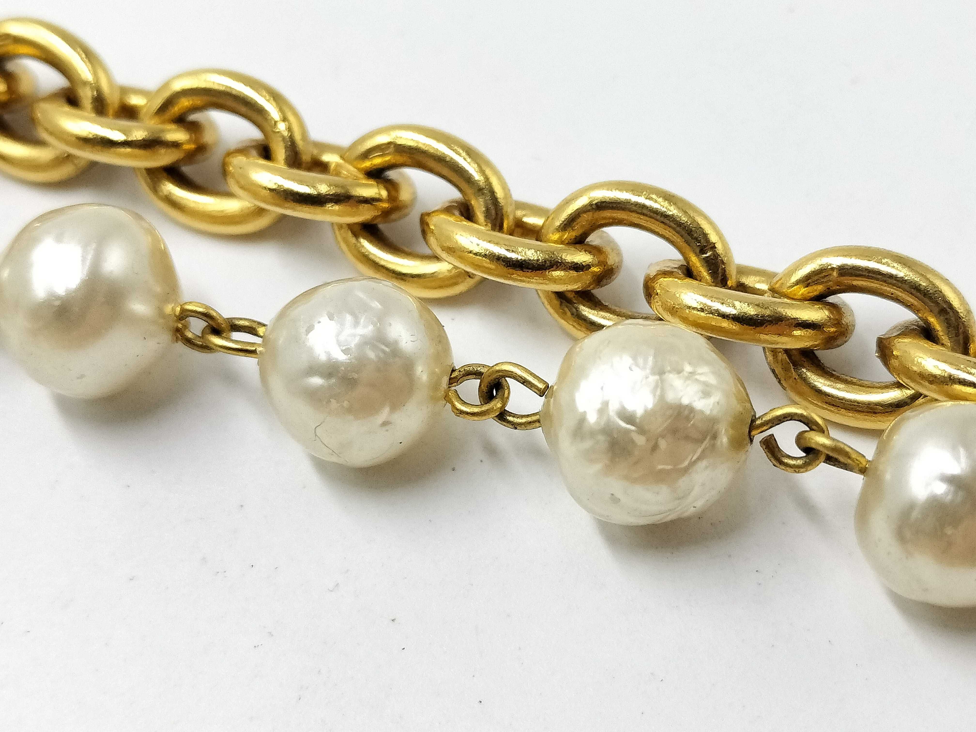 【水曜終了】(10228_0036)CHANEL パール ネックレス ネックレス