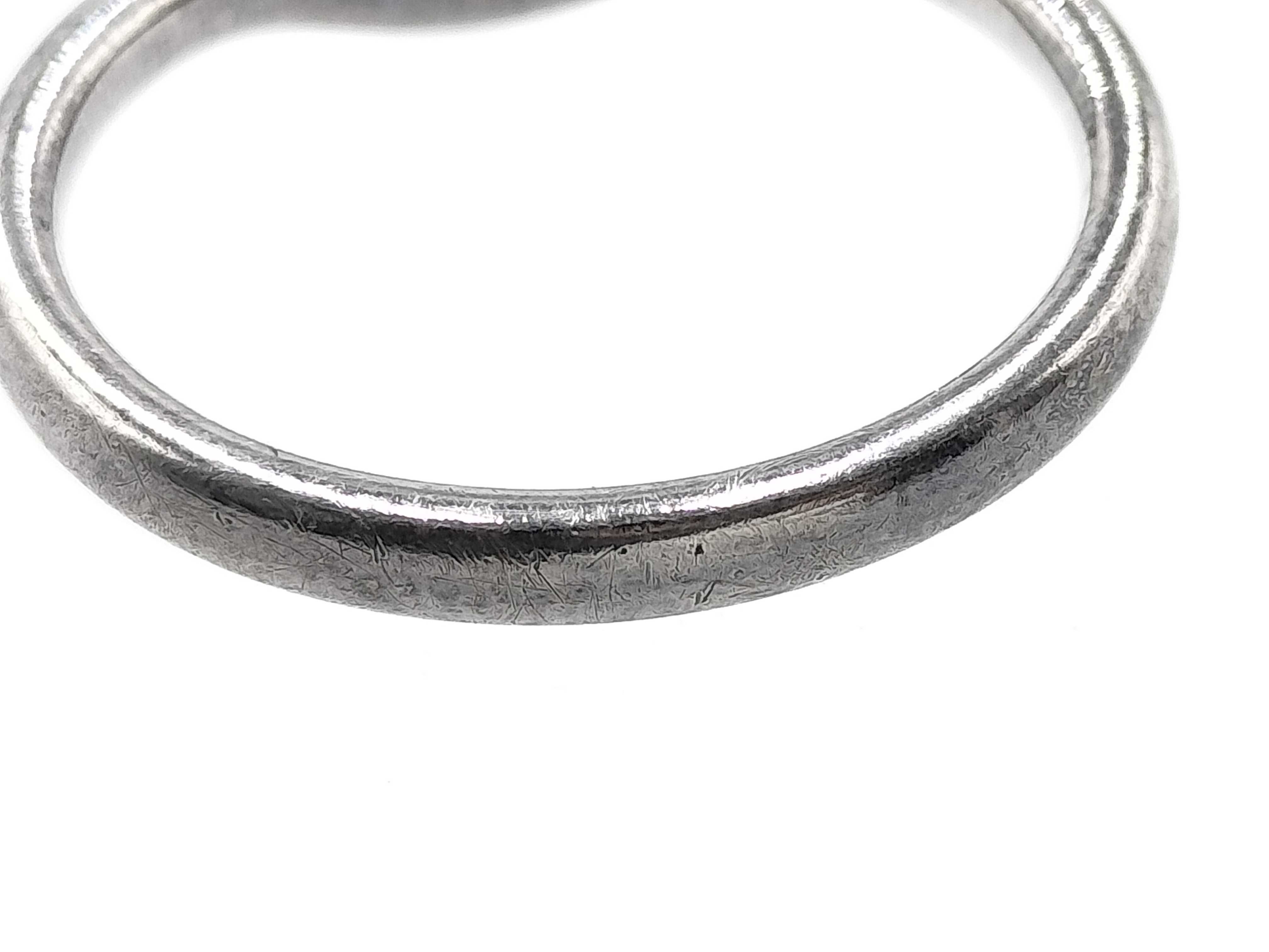 【水曜終了】(10221_0423)Tiffany&Co. カーブドバンドリング リング