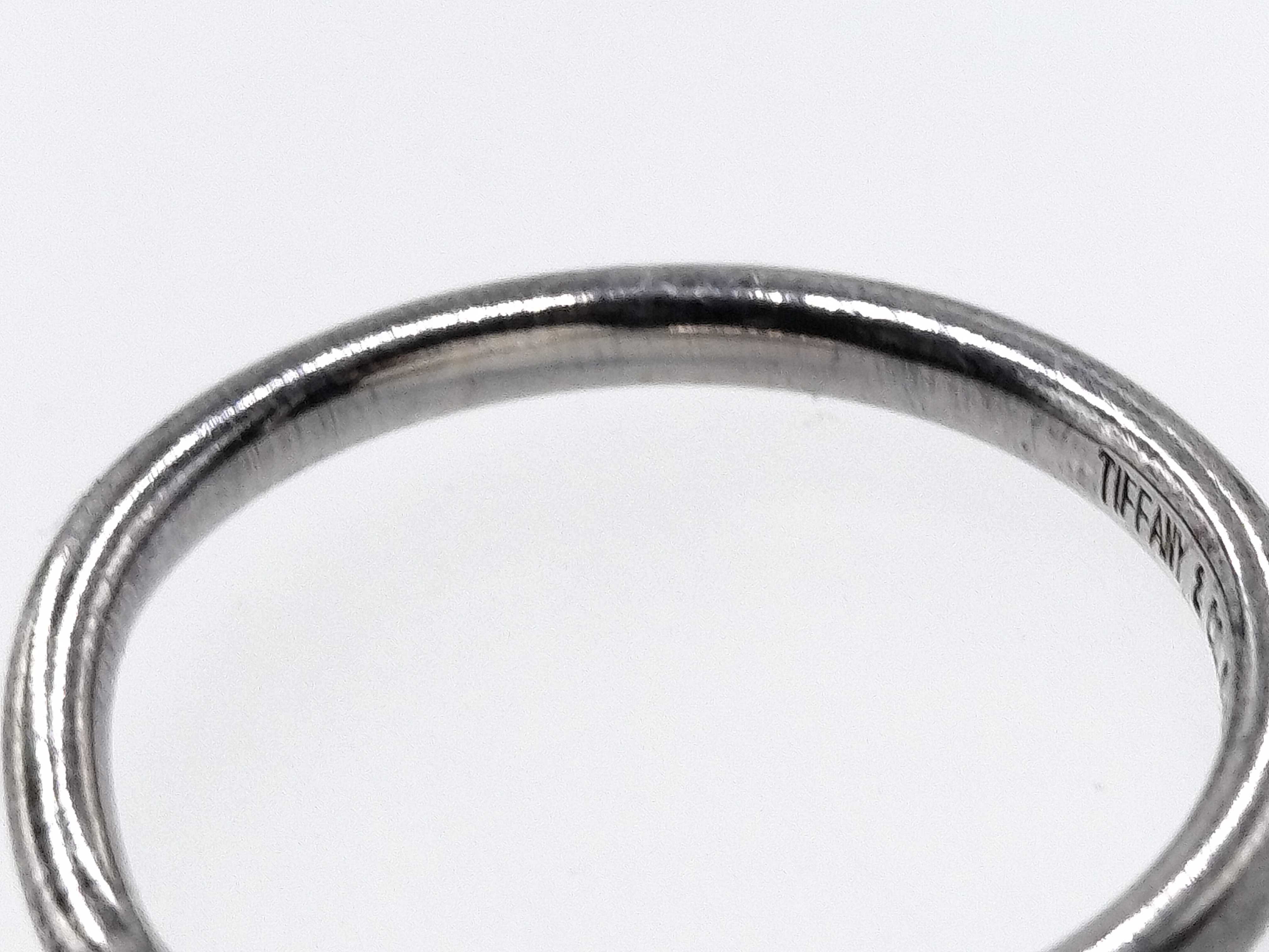【水曜終了】(10221_0423)Tiffany&Co. カーブドバンドリング リング