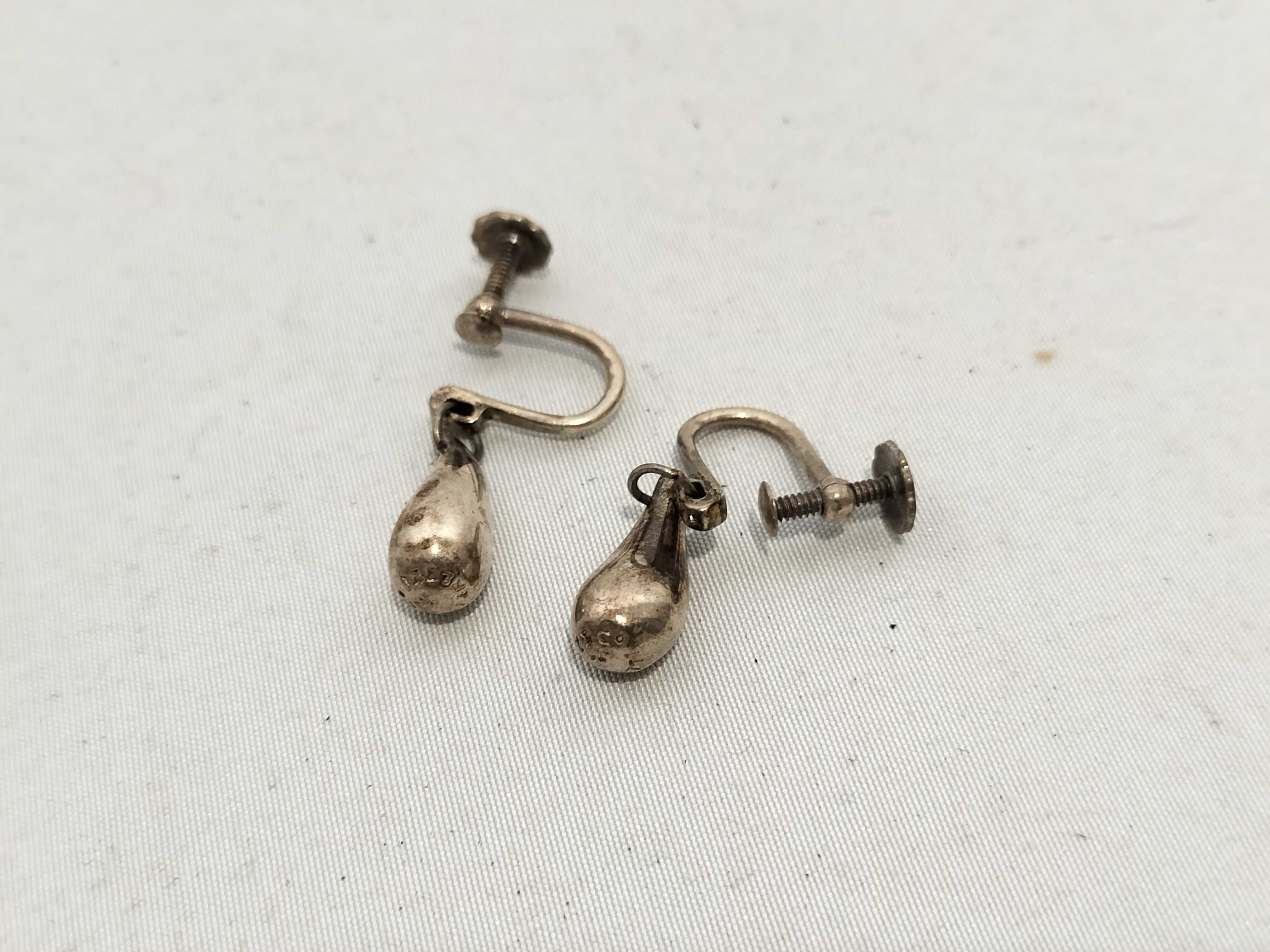 【水曜終了】(10221_0424)Tiffany&Co. ティアドロップ ティアドロップ イヤリング イヤリング
