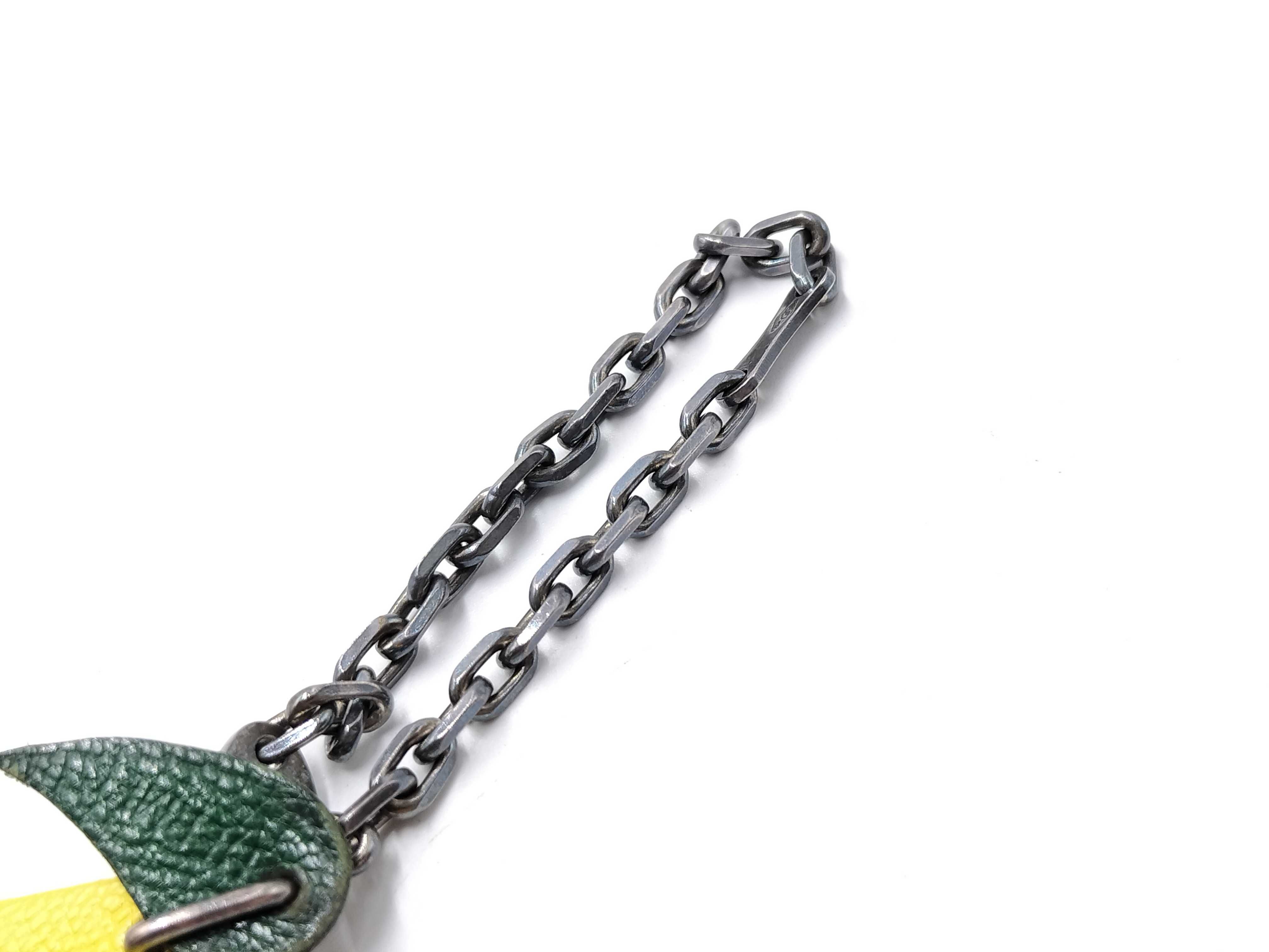 【水曜終了】(10227_0058)HERMES レモン/チャーム キーケース・キーホルダー