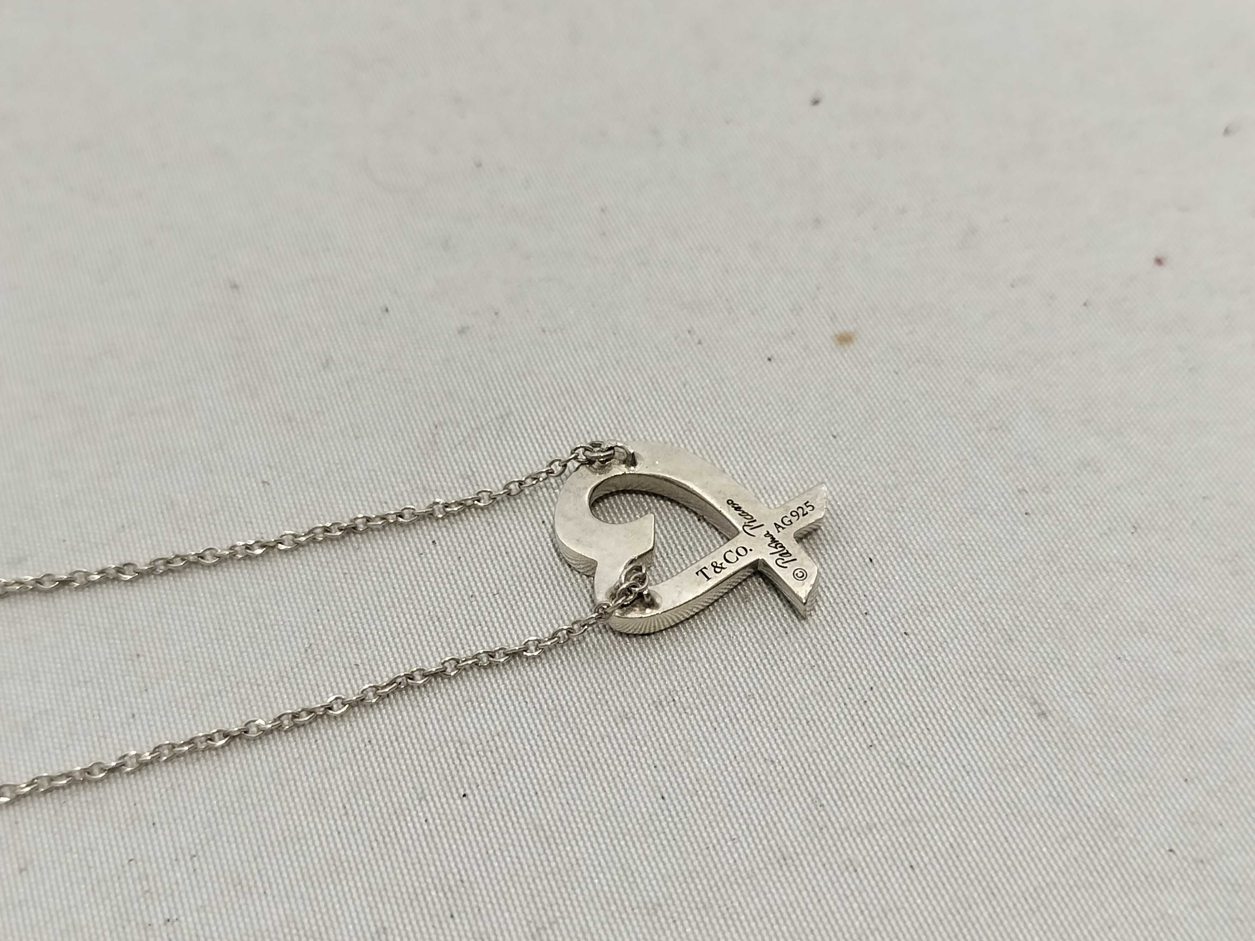 【水曜終了】(10221_0426)Tiffany&Co. ラヴィングハート ラビングハート ネックレス ネックレス