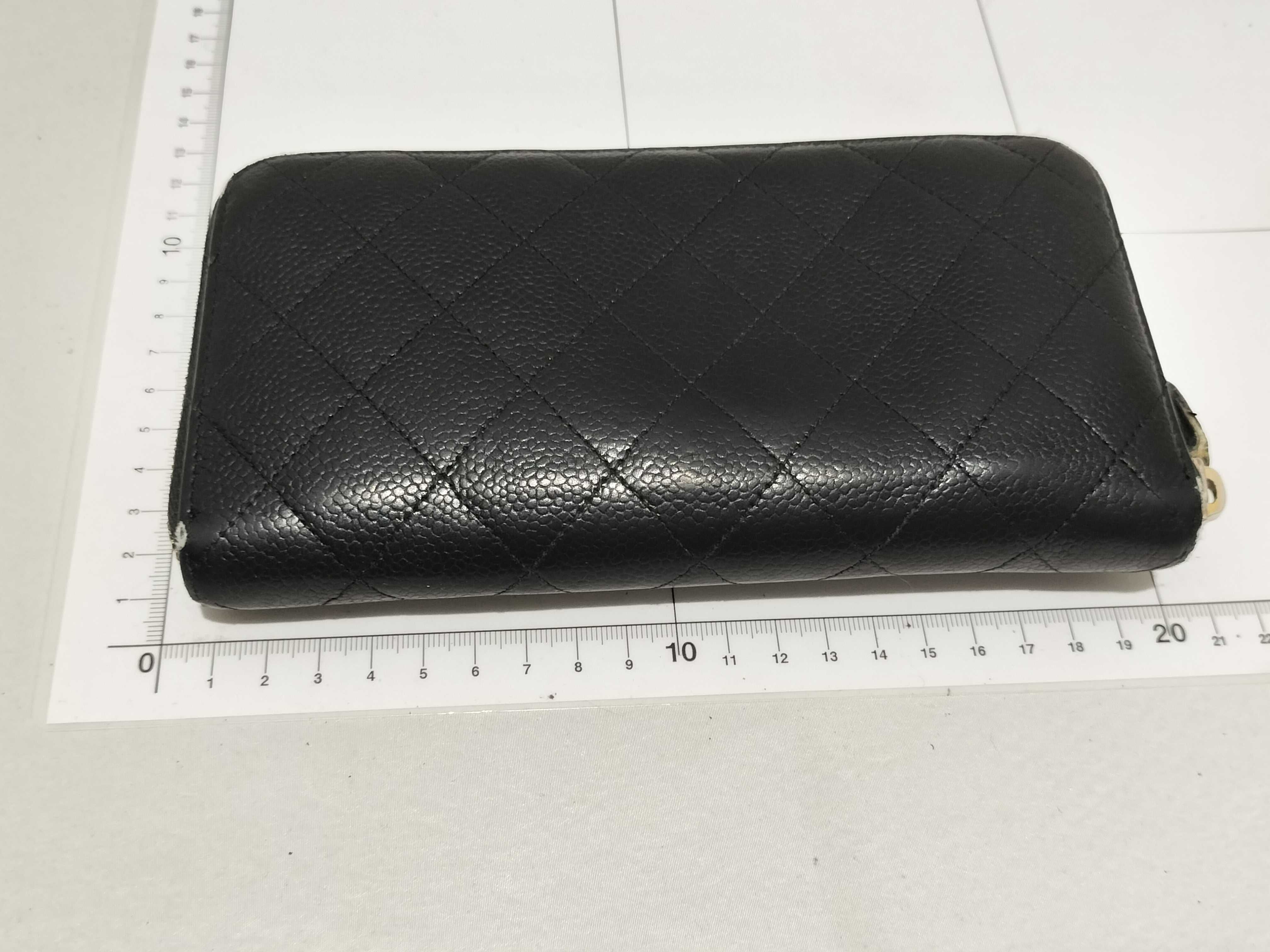 【水曜終了】(10228_0118)CHANEL ココマーク シャネル キャビア ラウンドファスナー 財布 1番台 財布
