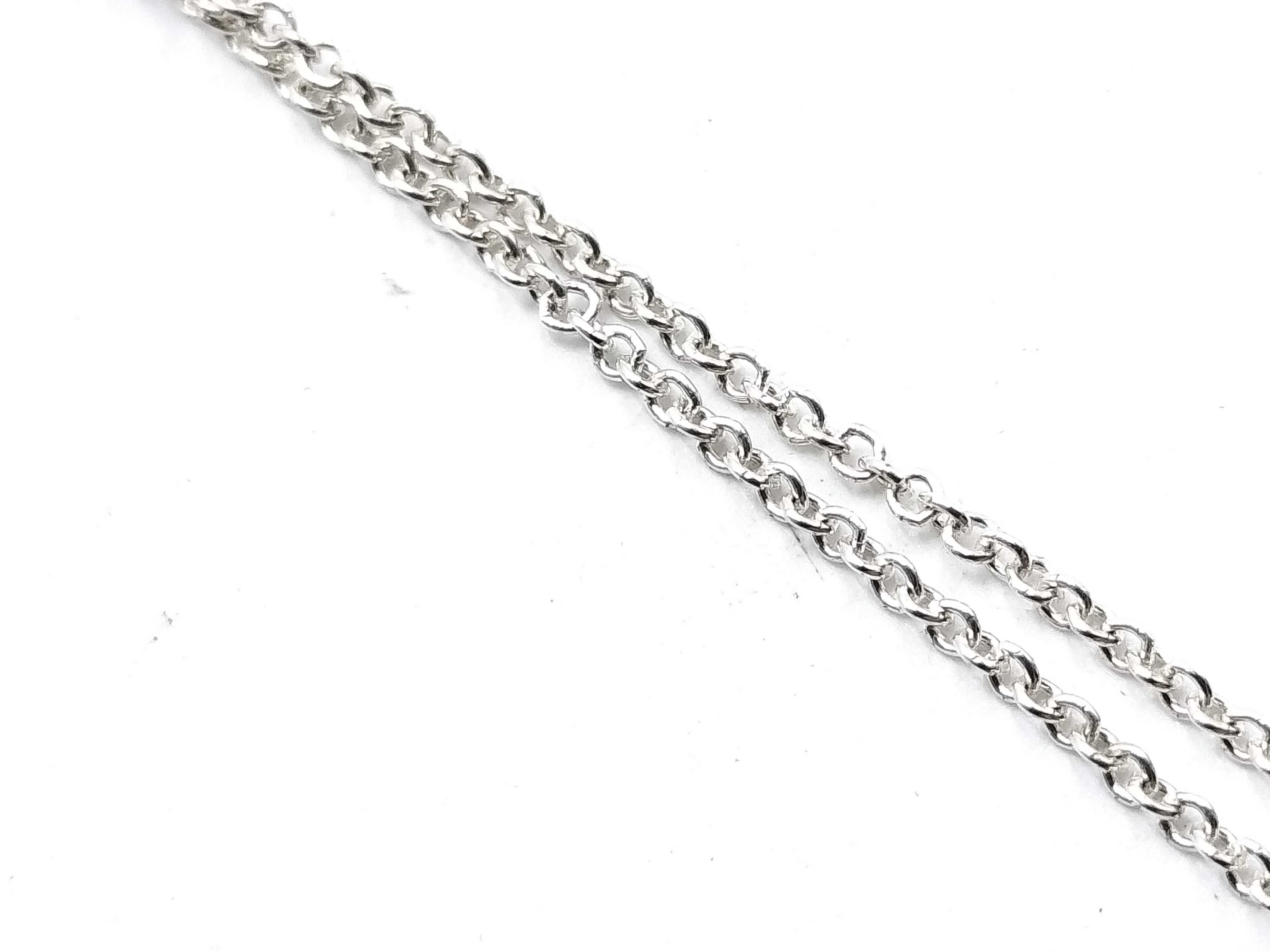 【水曜終了】(10221_0427)Tiffany&Co. インターロッキング ネックレス リング