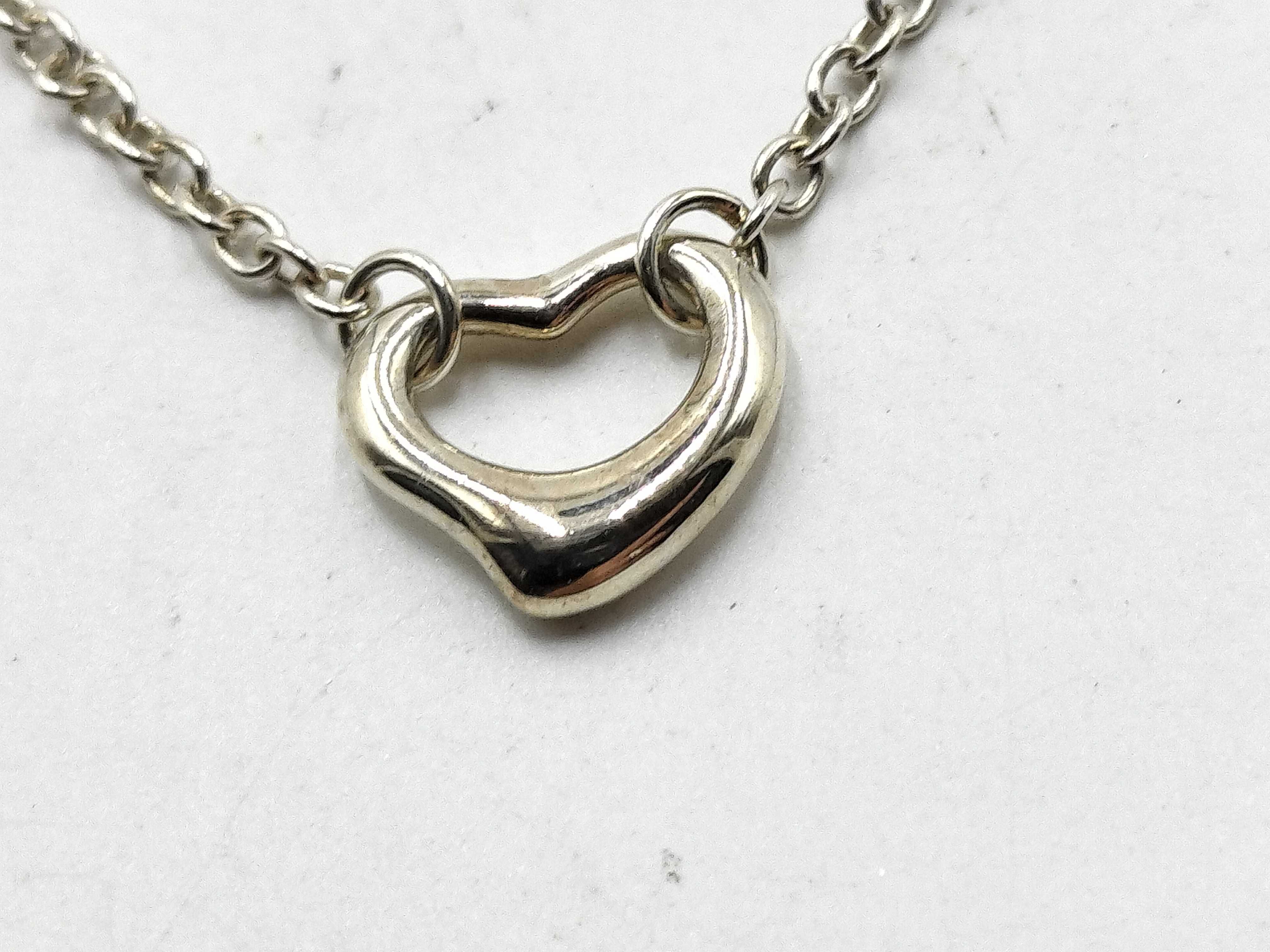 【水曜終了】(10221_0428)Tiffany&Co. オープンハート ブレス ブレスレット・バングル