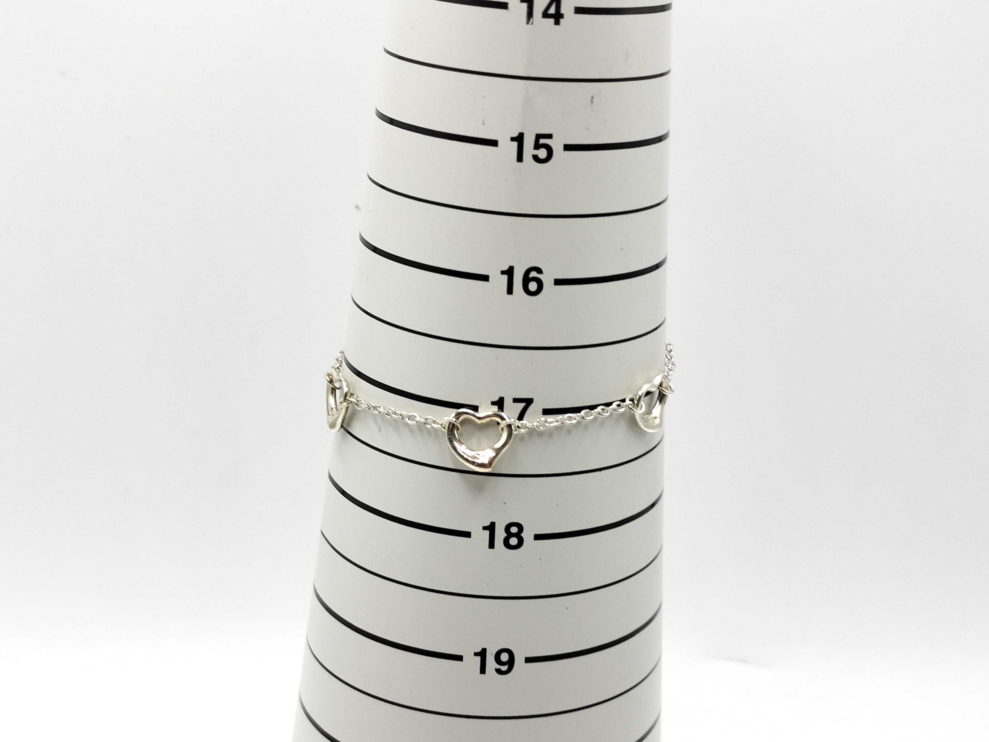 【水曜終了】(10221_0428)Tiffany&Co. オープンハート ブレス ブレスレット・バングル