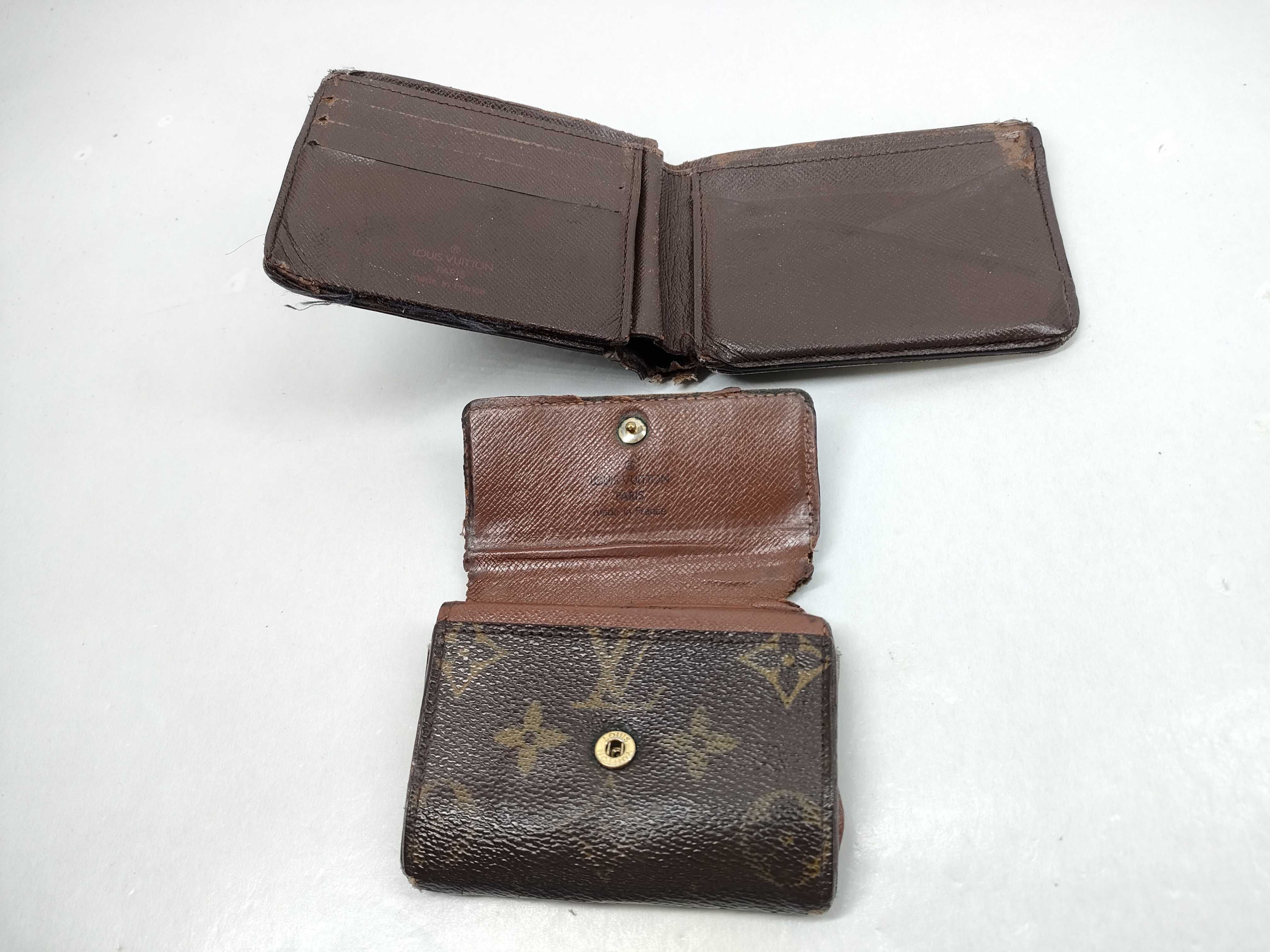 【水曜終了】(10223_0066)LOUIS VUITTON モノグラム ストラップ/コンパクトウォレットなどジャンク含むおまとめ コインケース