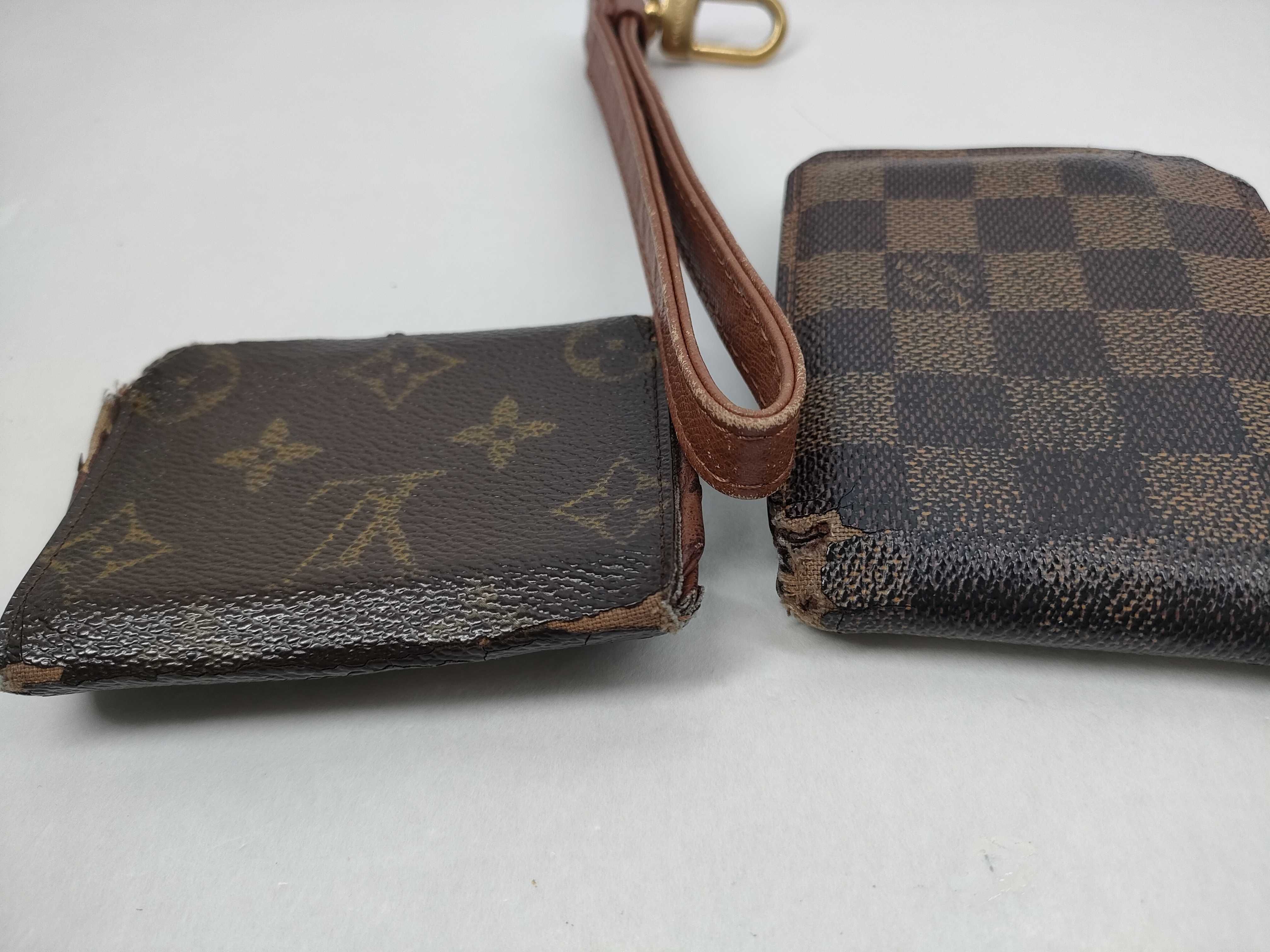 【水曜終了】(10223_0066)LOUIS VUITTON モノグラム ストラップ/コンパクトウォレットなどジャンク含むおまとめ コインケース