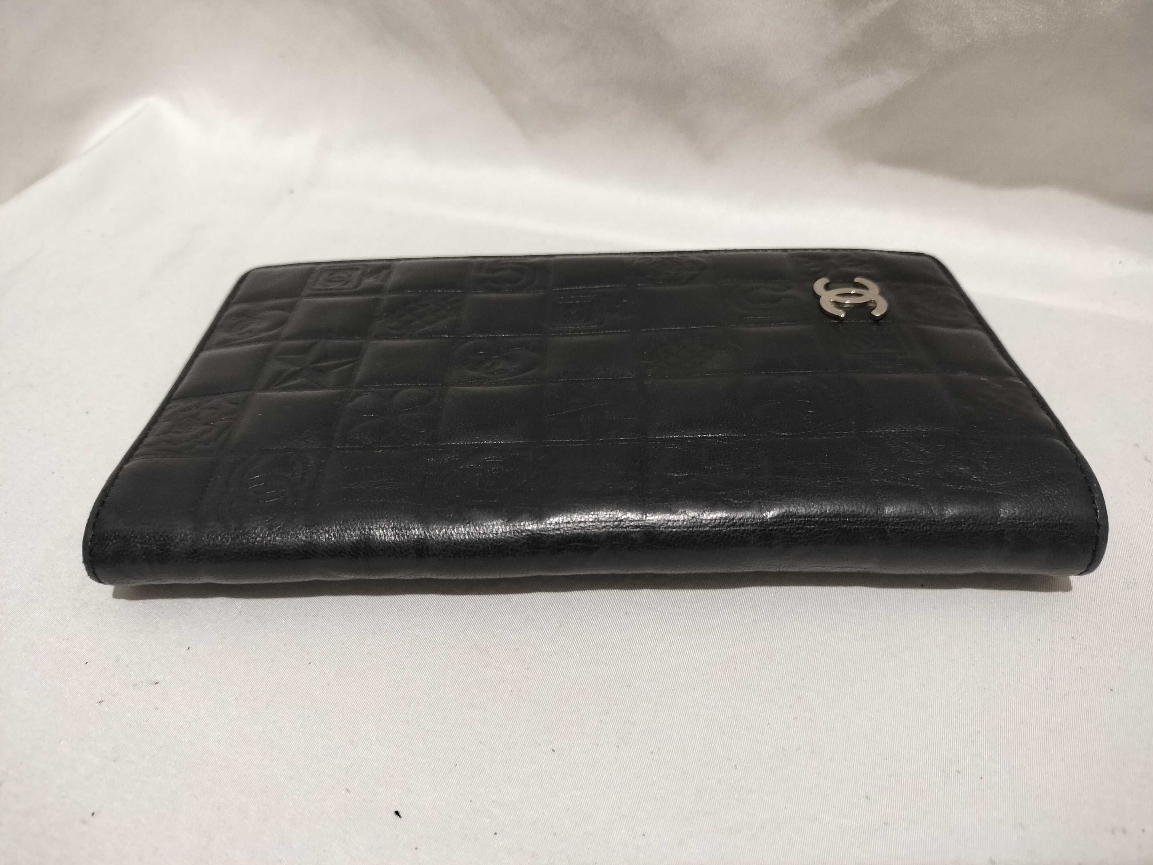 【水曜終了】(10228_0059)CHANEL ココマーク カーフスキン ココマーク 財布 財布