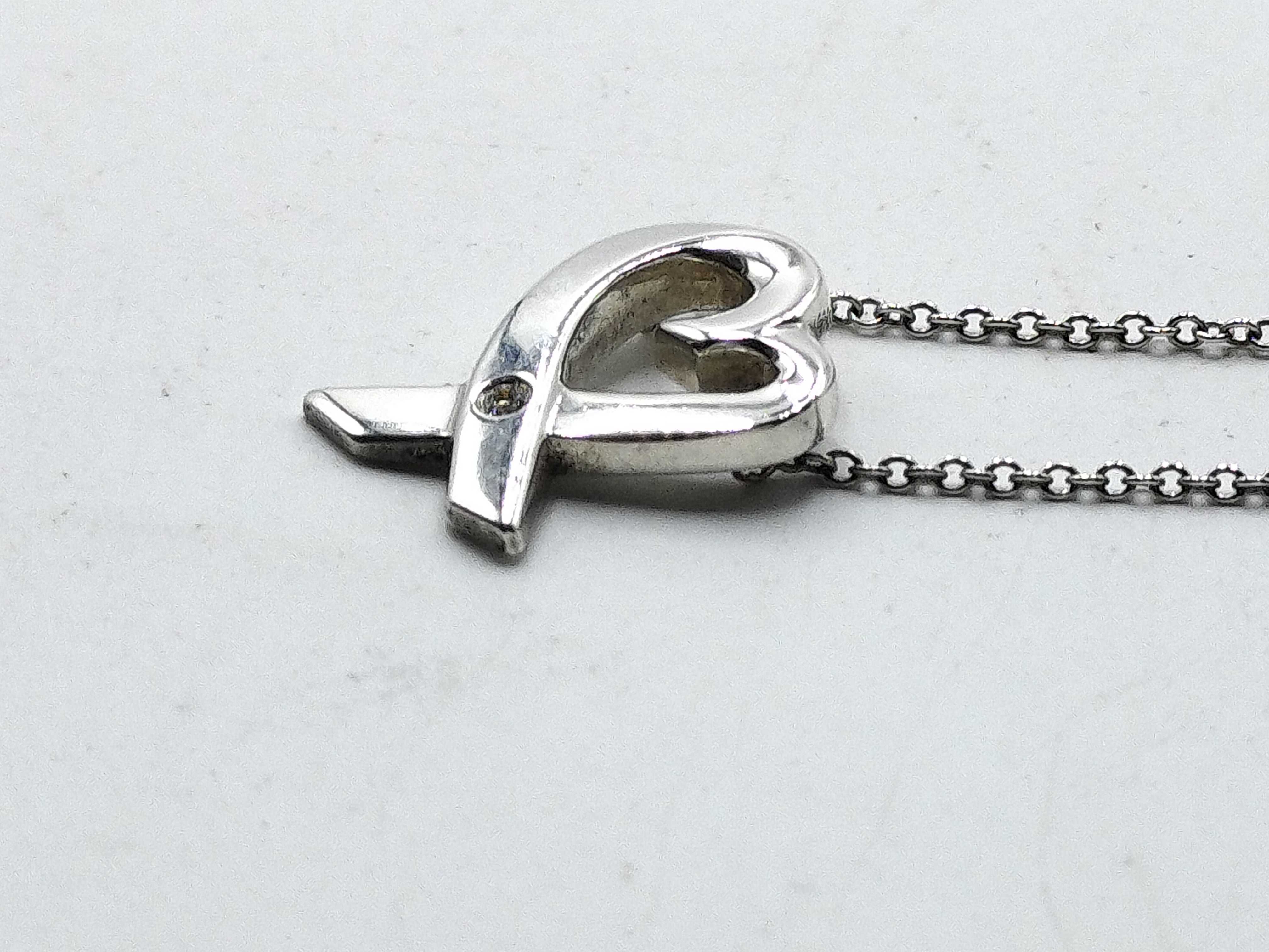 【水曜終了】(10221_0430)Tiffany&Co. ラビングハート ネックレス ネックレス