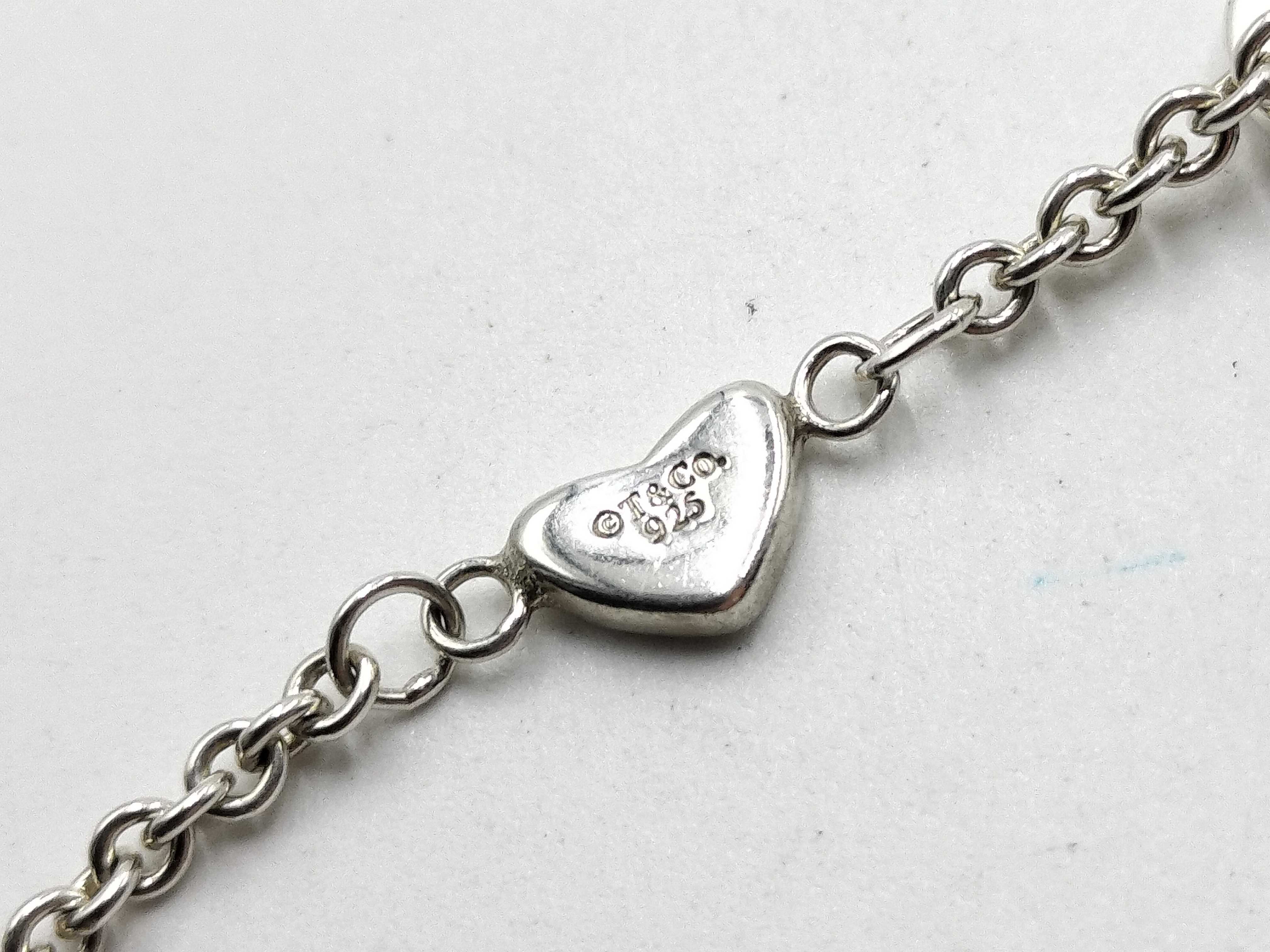 【水曜終了】(10221_0431)Tiffany&Co. ハート ブレス ブレスレット・バングル