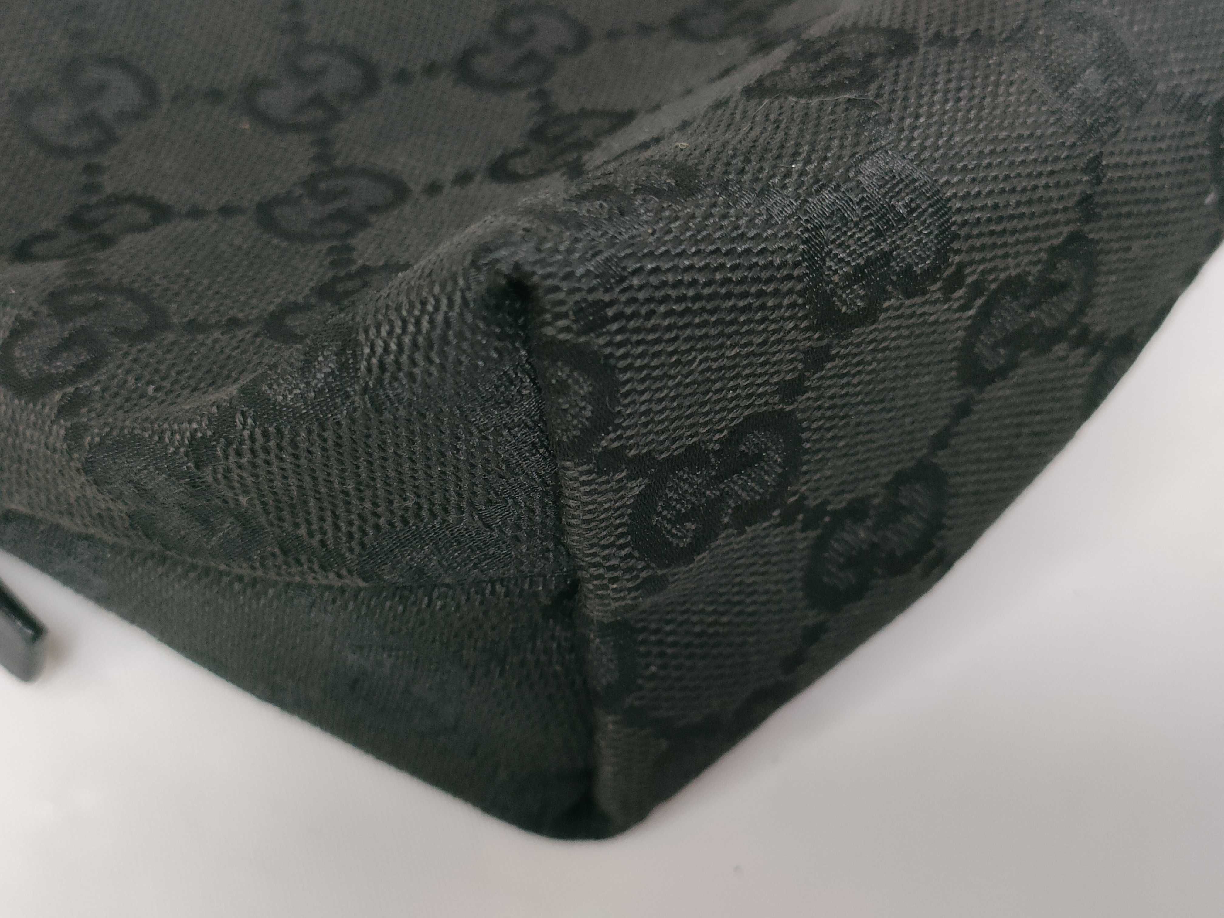 【水曜終了】(10230_0013)GUCCI GGキャンバス ブラック/103399 002058 ショルダーバッグ