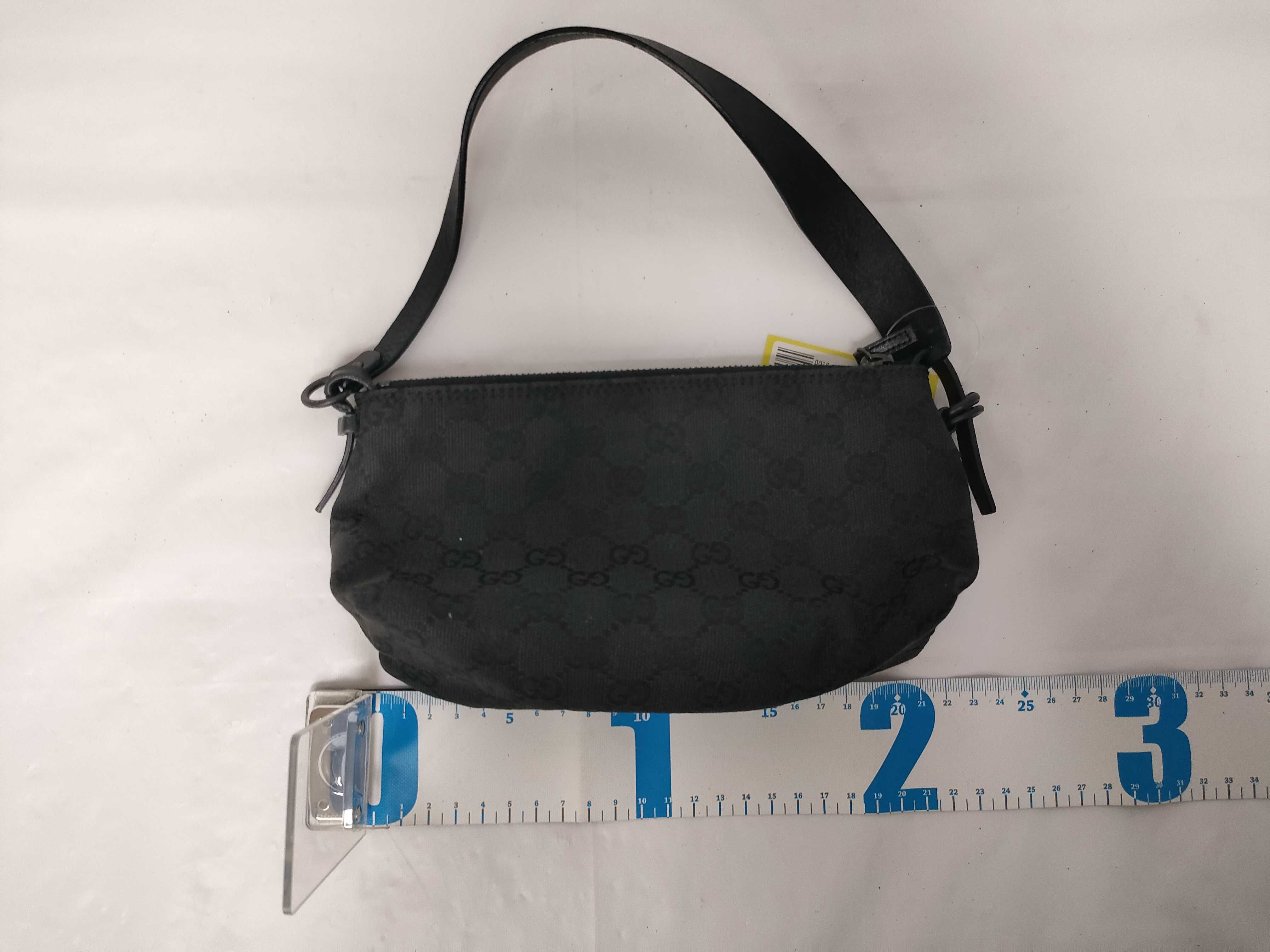 【水曜終了】(10230_0013)GUCCI GGキャンバス ブラック/103399 002058 ショルダーバッグ