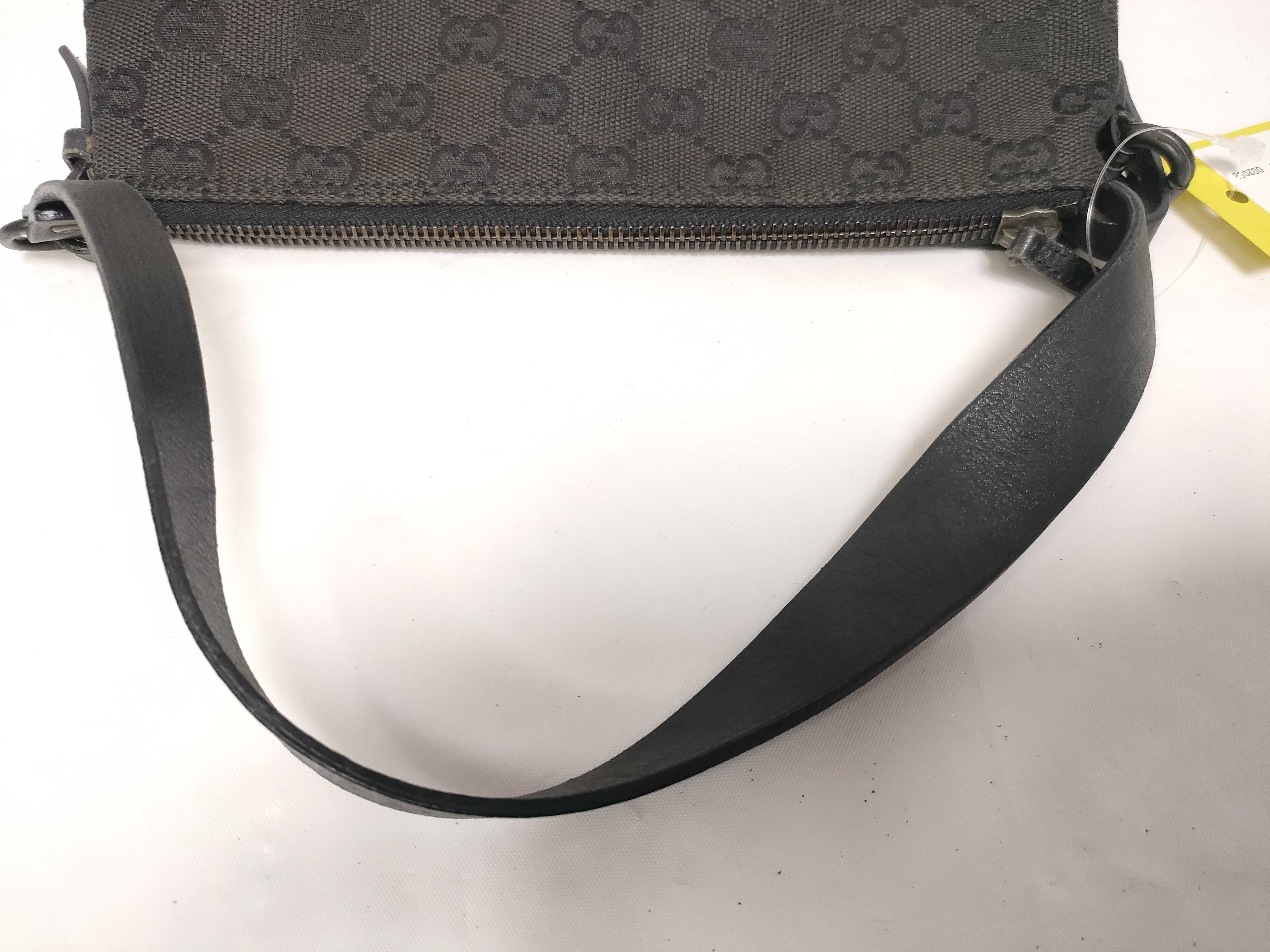 【水曜終了】(10230_0013)GUCCI GGキャンバス ブラック/103399 002058 ショルダーバッグ