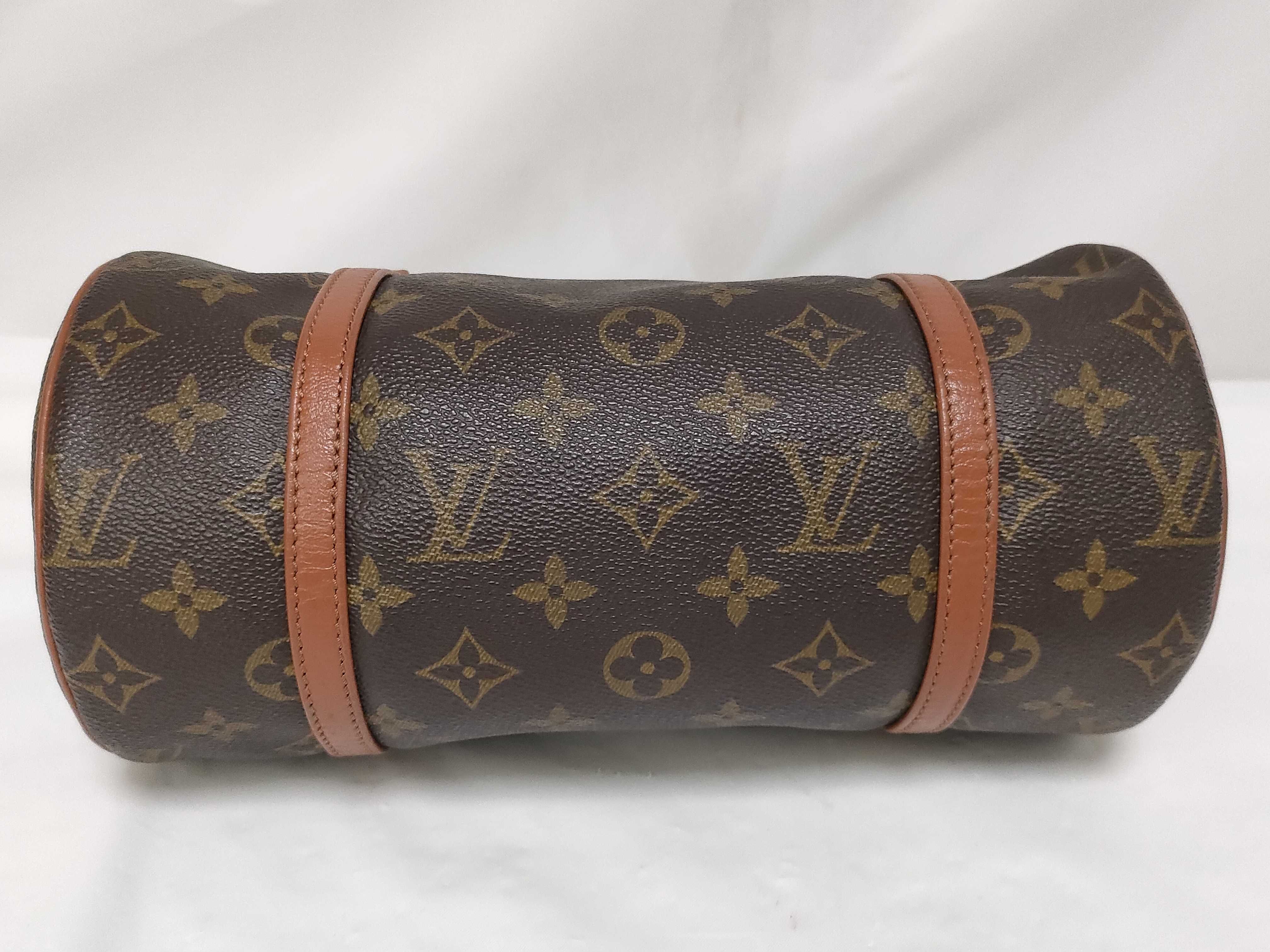 【水曜終了】(10229_0061)LOUIS VUITTON モノグラム パピヨン/旧/ポーチ無 ハンドバッグ