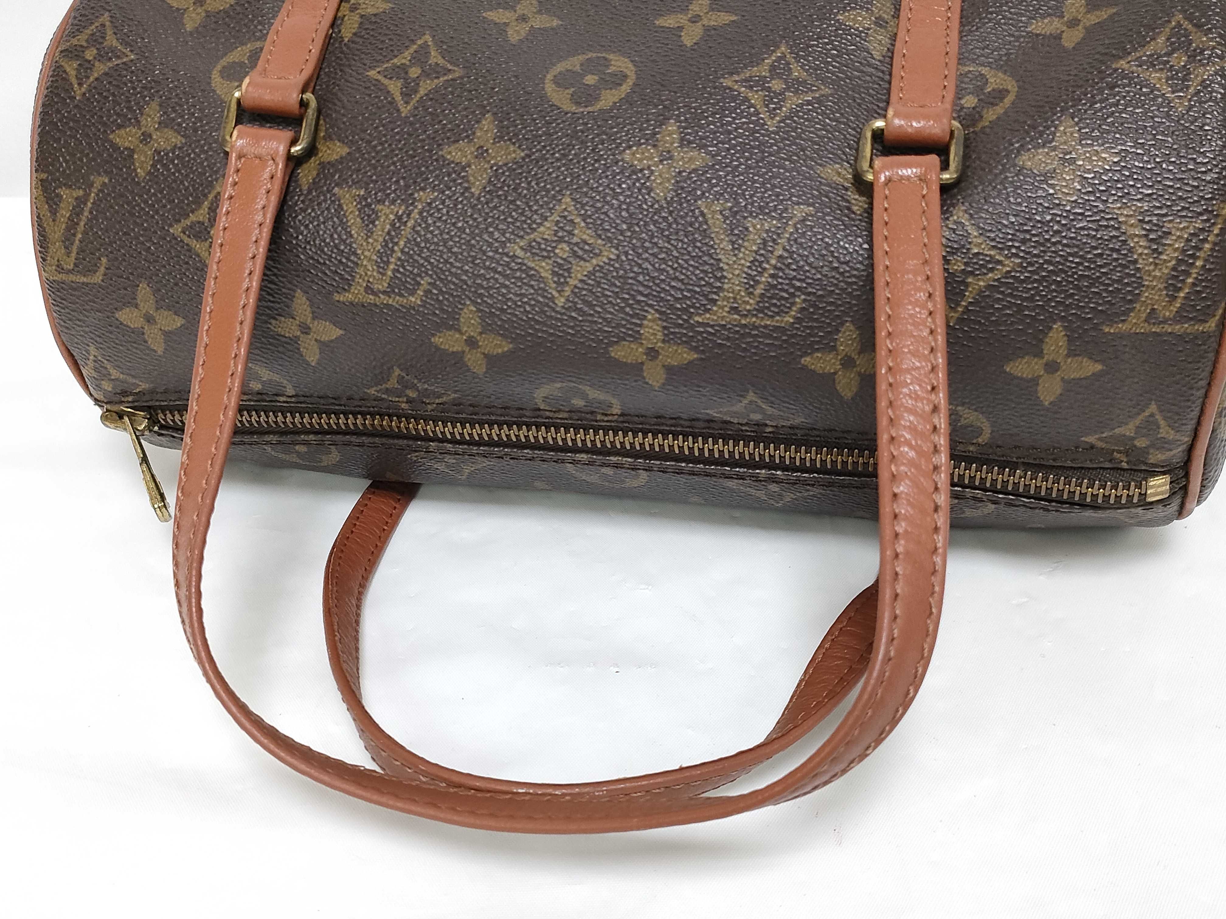 【水曜終了】(10229_0061)LOUIS VUITTON モノグラム パピヨン/旧/ポーチ無 ハンドバッグ