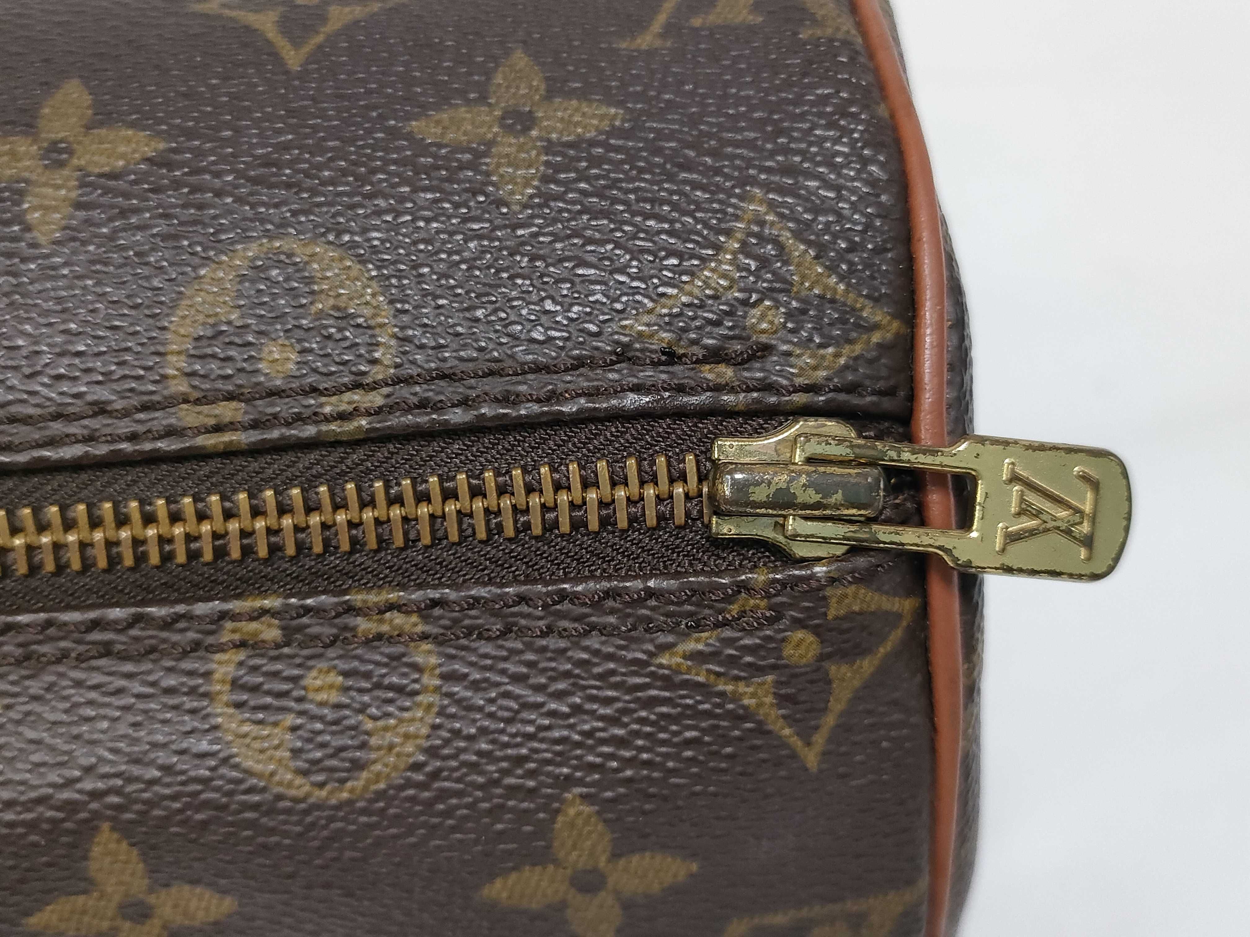 【水曜終了】(10229_0061)LOUIS VUITTON モノグラム パピヨン/旧/ポーチ無 ハンドバッグ