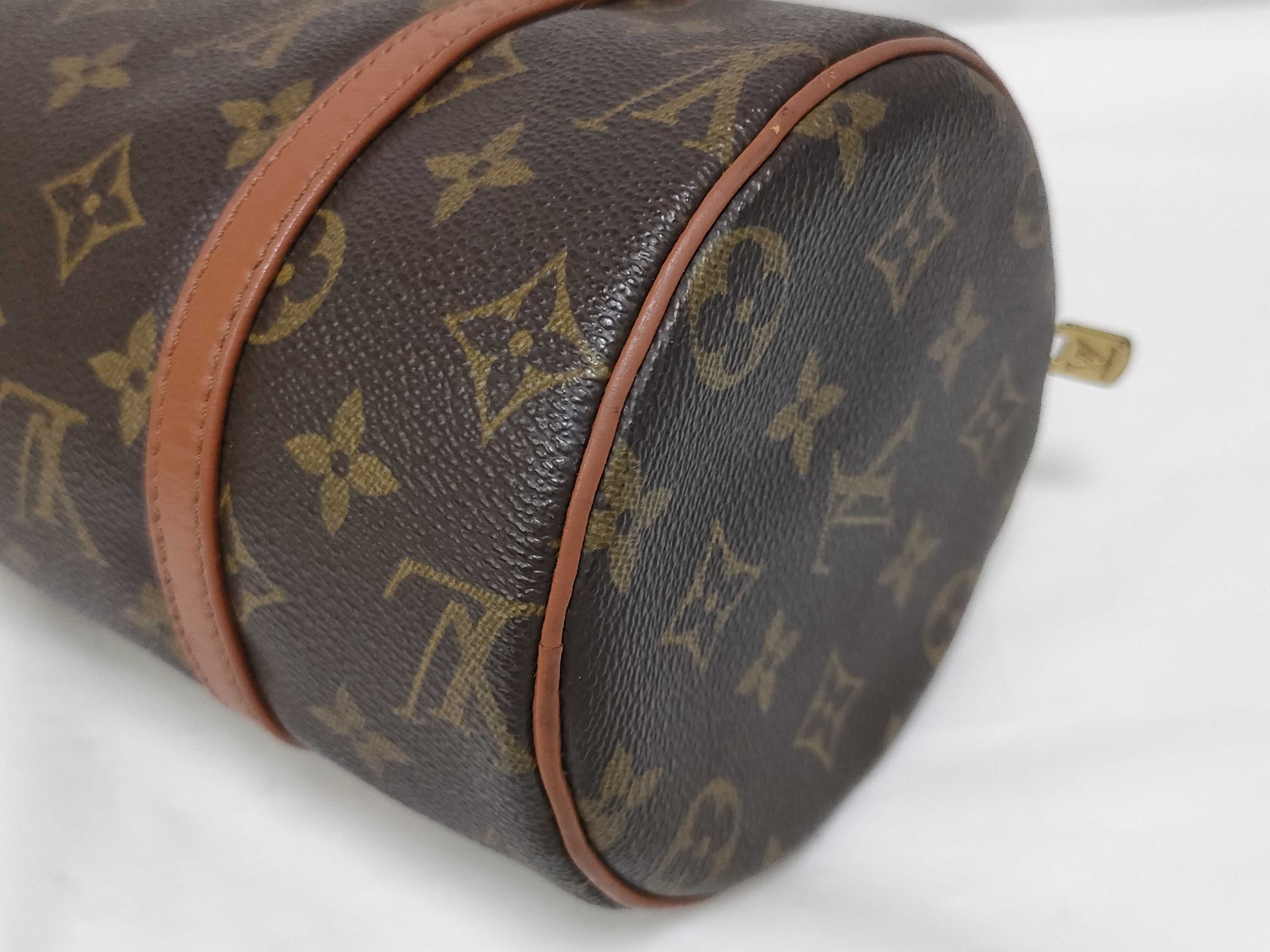 【水曜終了】(10229_0061)LOUIS VUITTON モノグラム パピヨン/旧/ポーチ無 ハンドバッグ