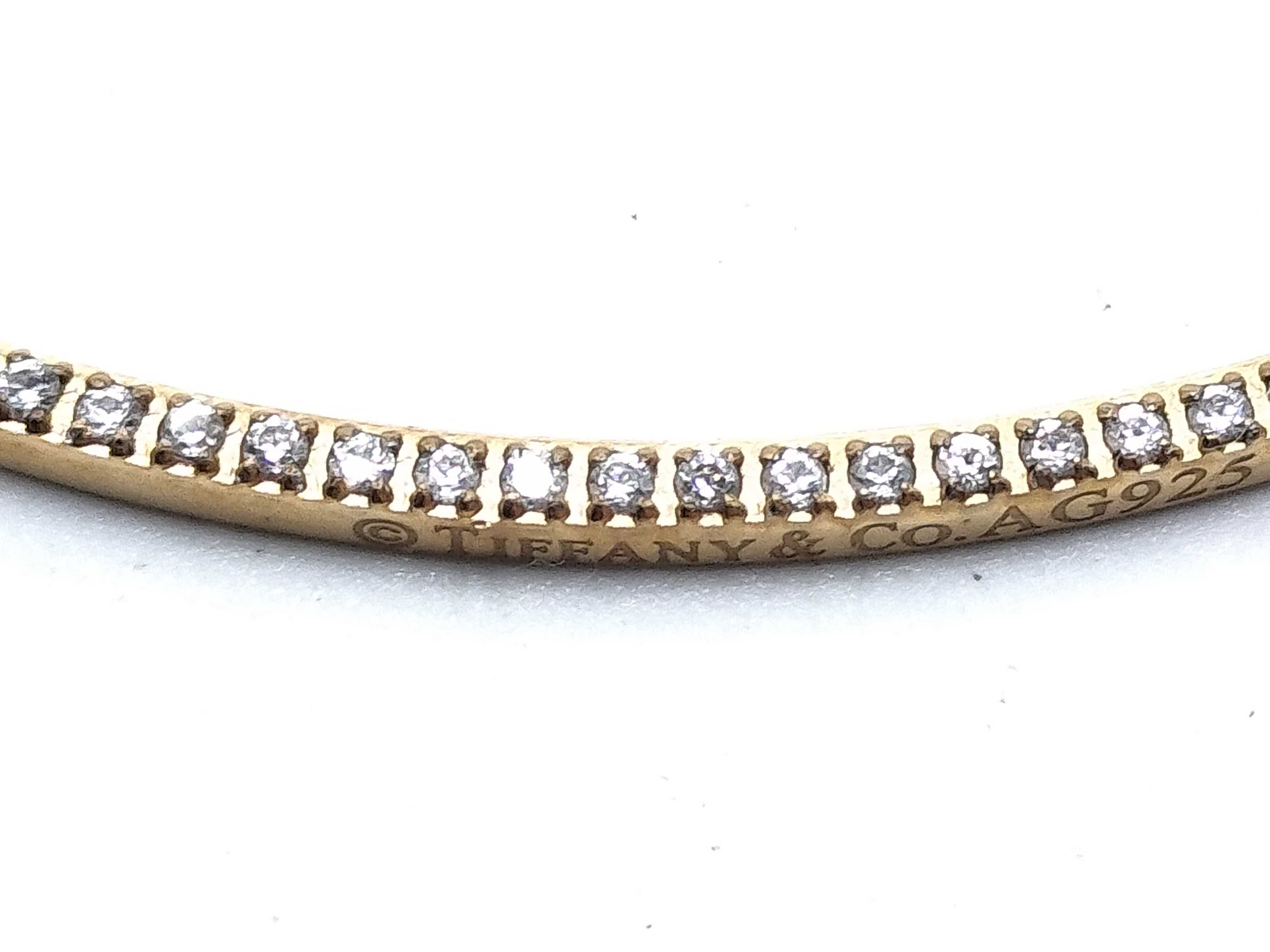 【水曜終了】(10221_0432)Tiffany&Co. Tスマイル ネックレス Ag925 ネックレス