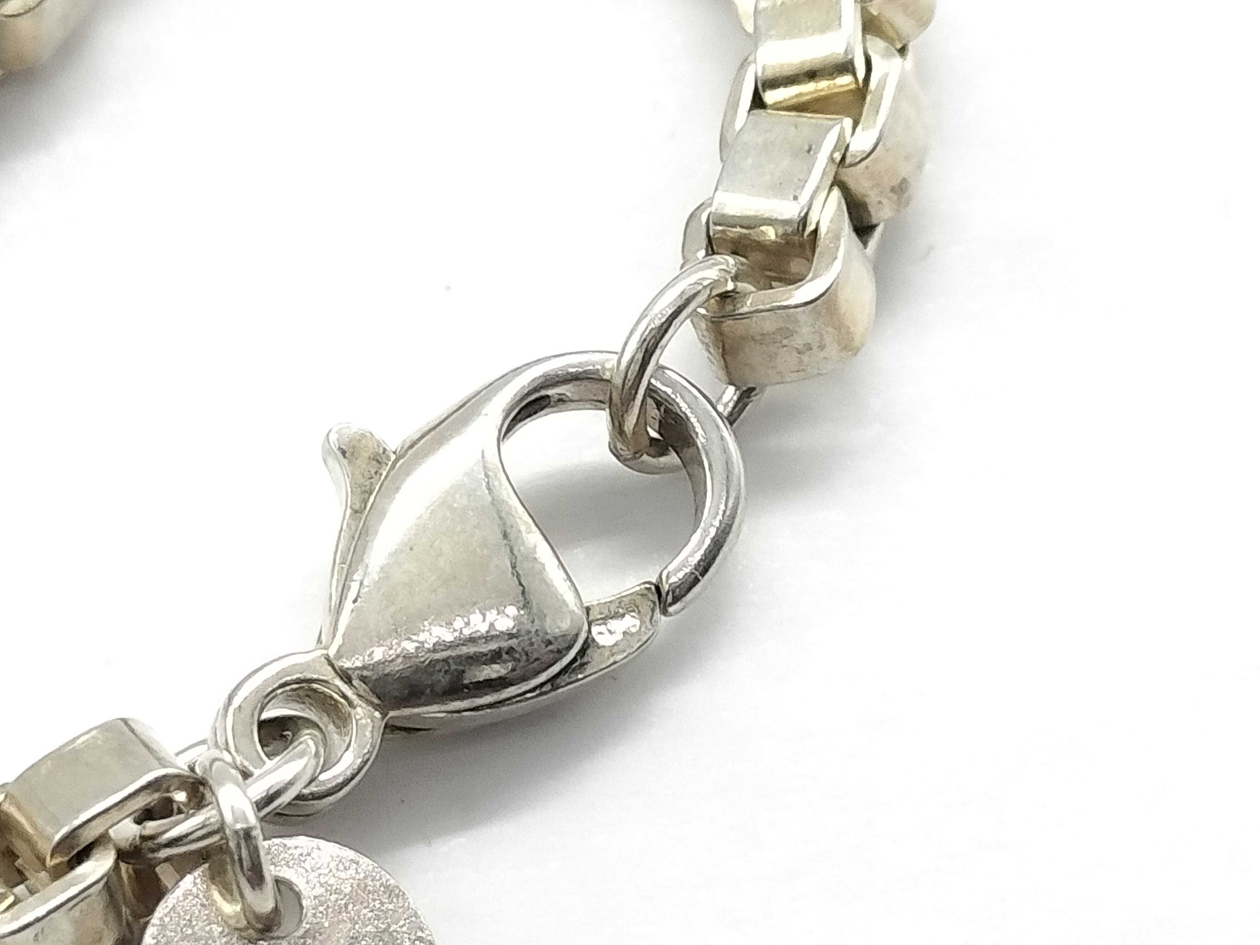 【水曜終了】(10221_0433)Tiffany&Co. ベネチアン ブレス SV925 ブレスレット・バングル