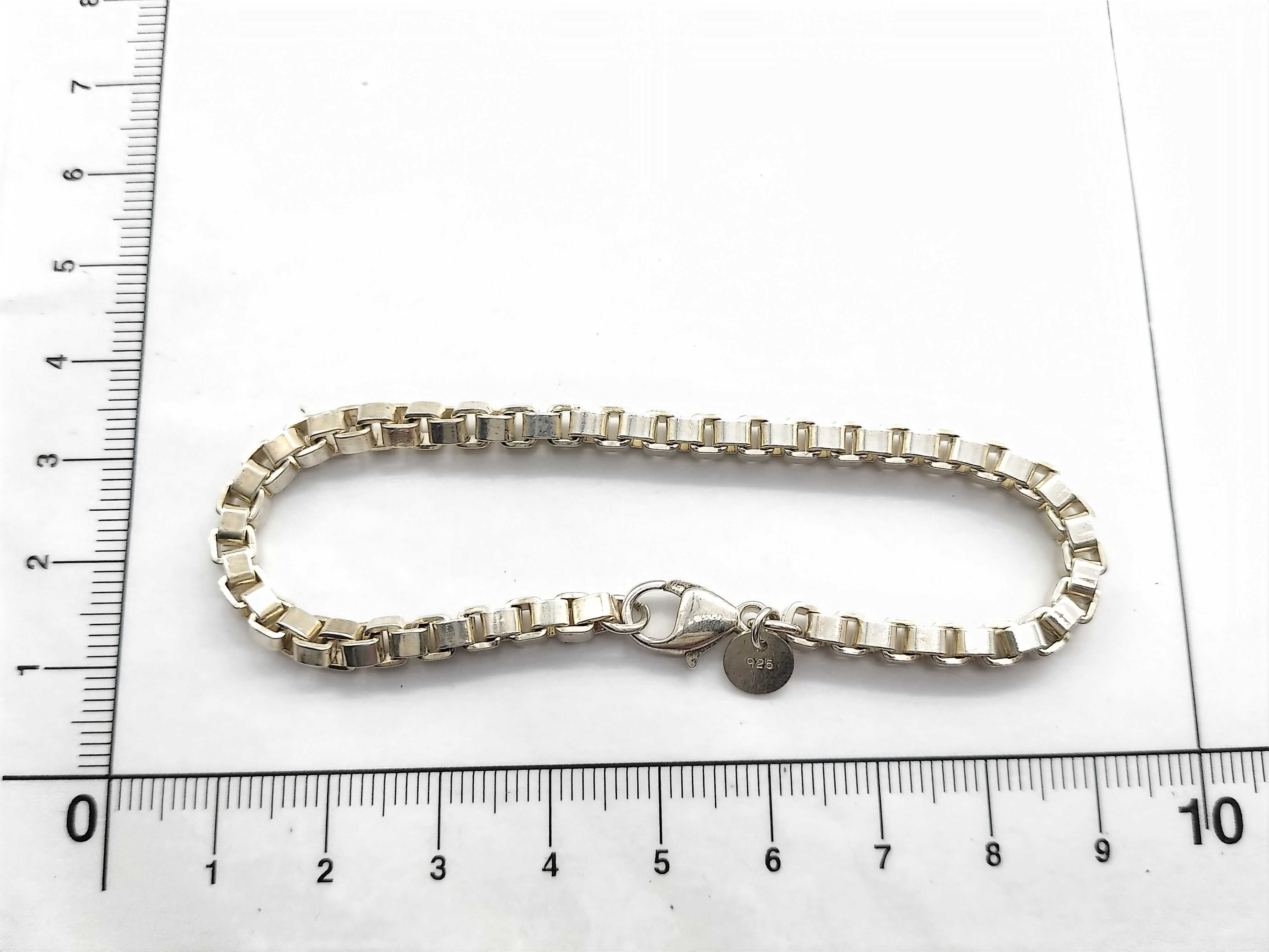 【水曜終了】(10221_0433)Tiffany&Co. ベネチアン ブレス SV925 ブレスレット・バングル