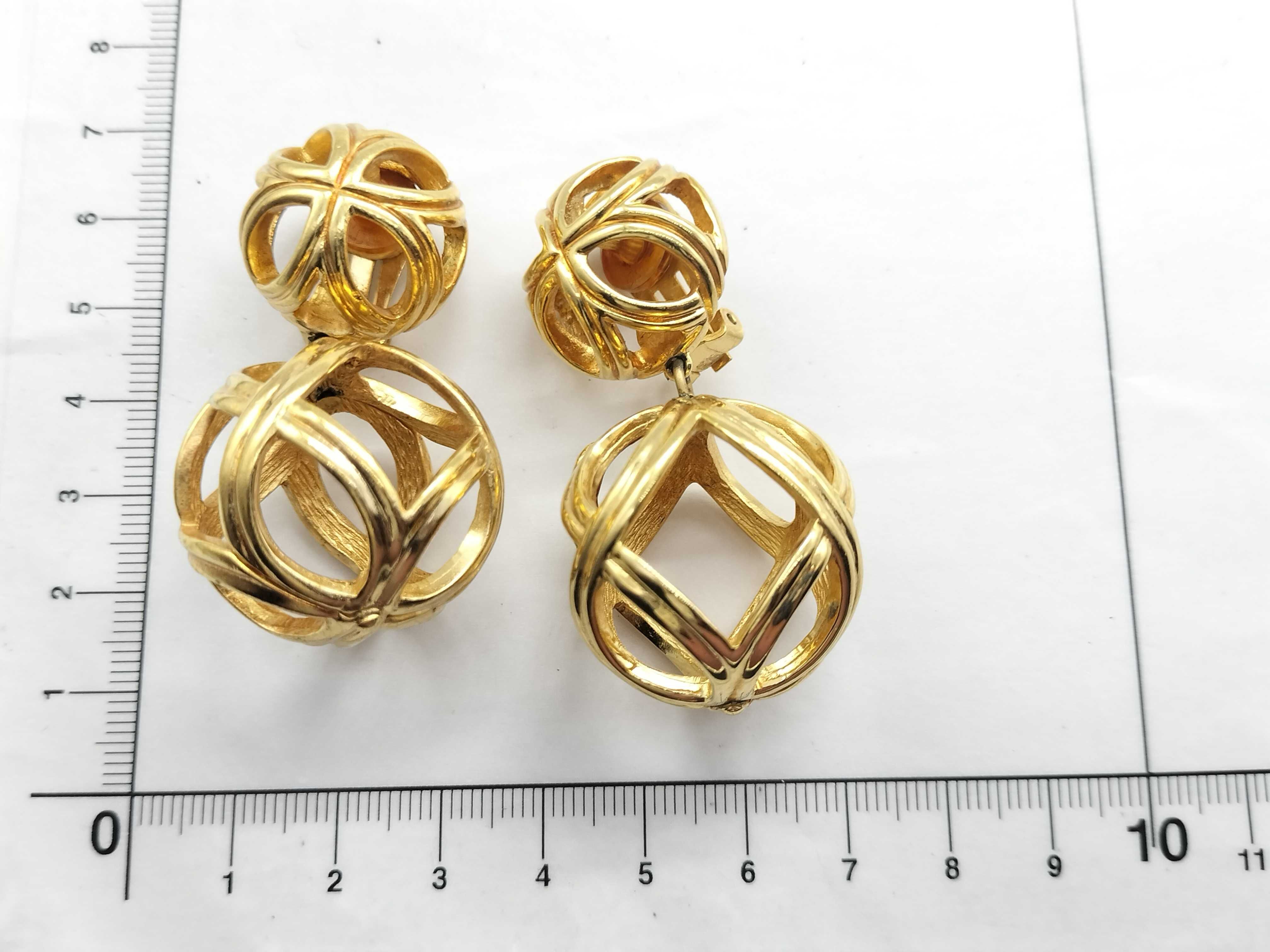 【水曜終了】(10221_0704)Dior ボール スイング イヤリング イヤリング