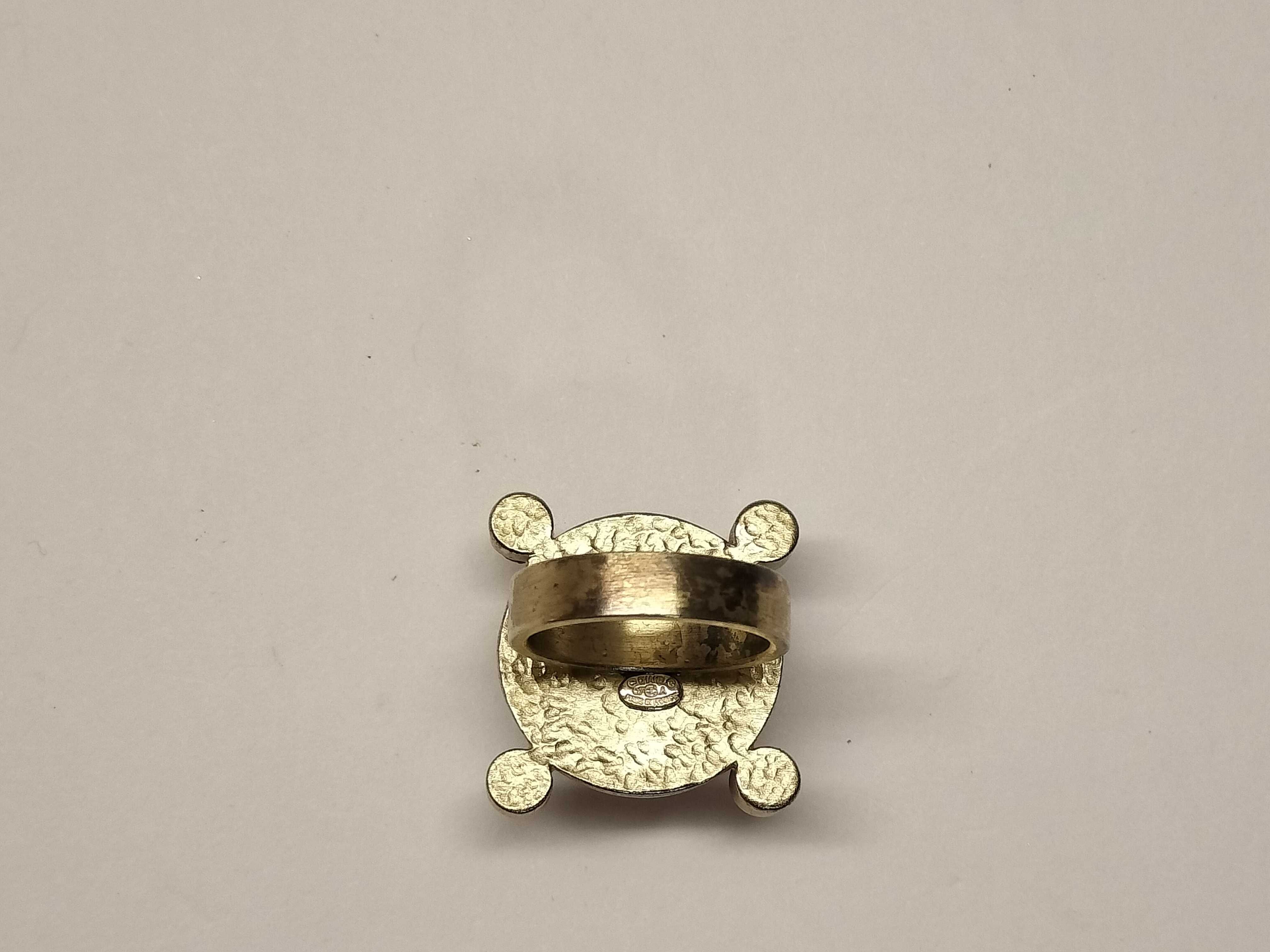 【水曜終了】(10228_0114)CHANEL スポーツ 07A ラインストーン CCマーク ファションリング リング