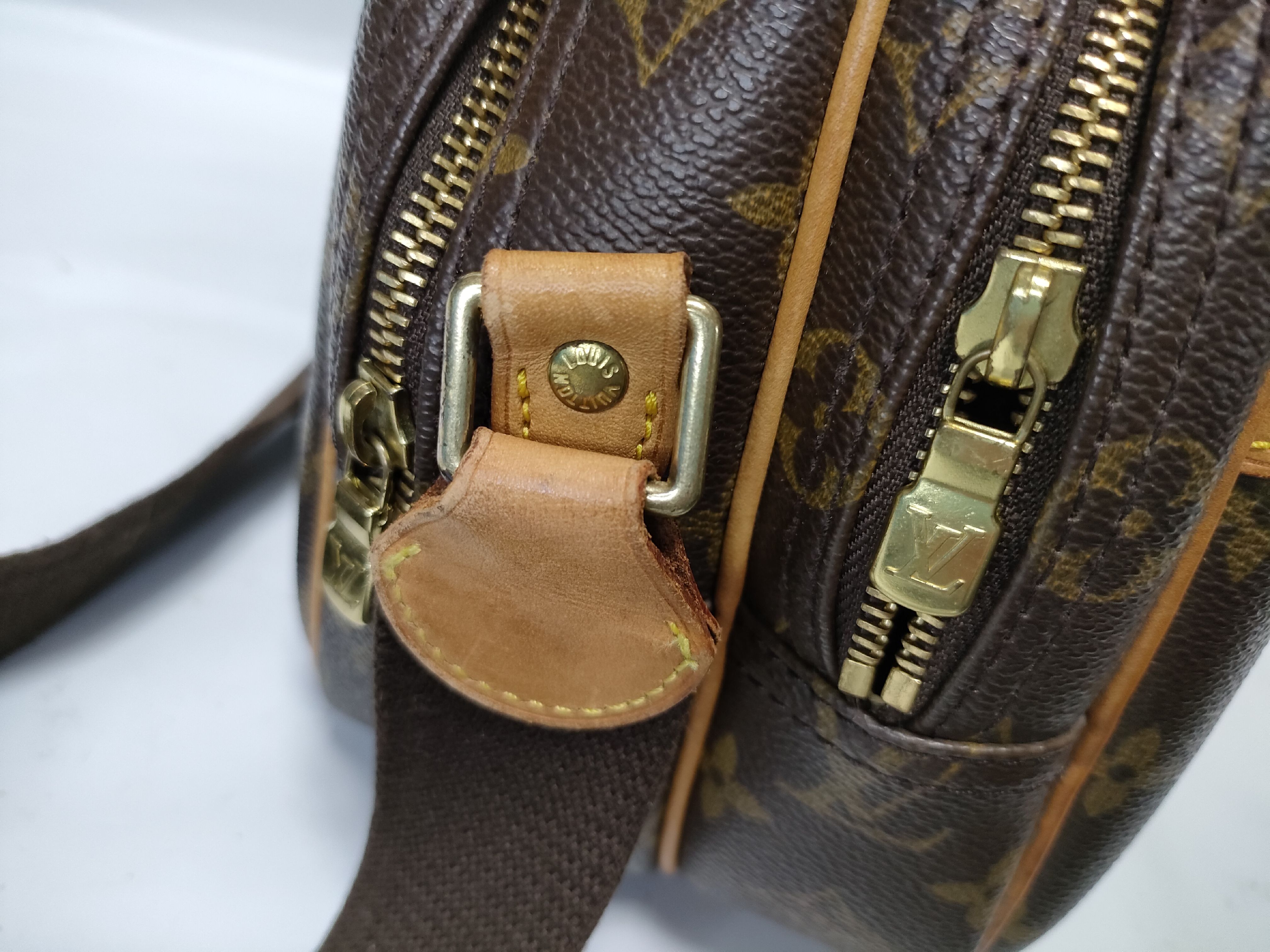 【水曜終了】(10229_0065)LOUIS VUITTON モノグラム M45254 リポーターPM ショルダーバッグ