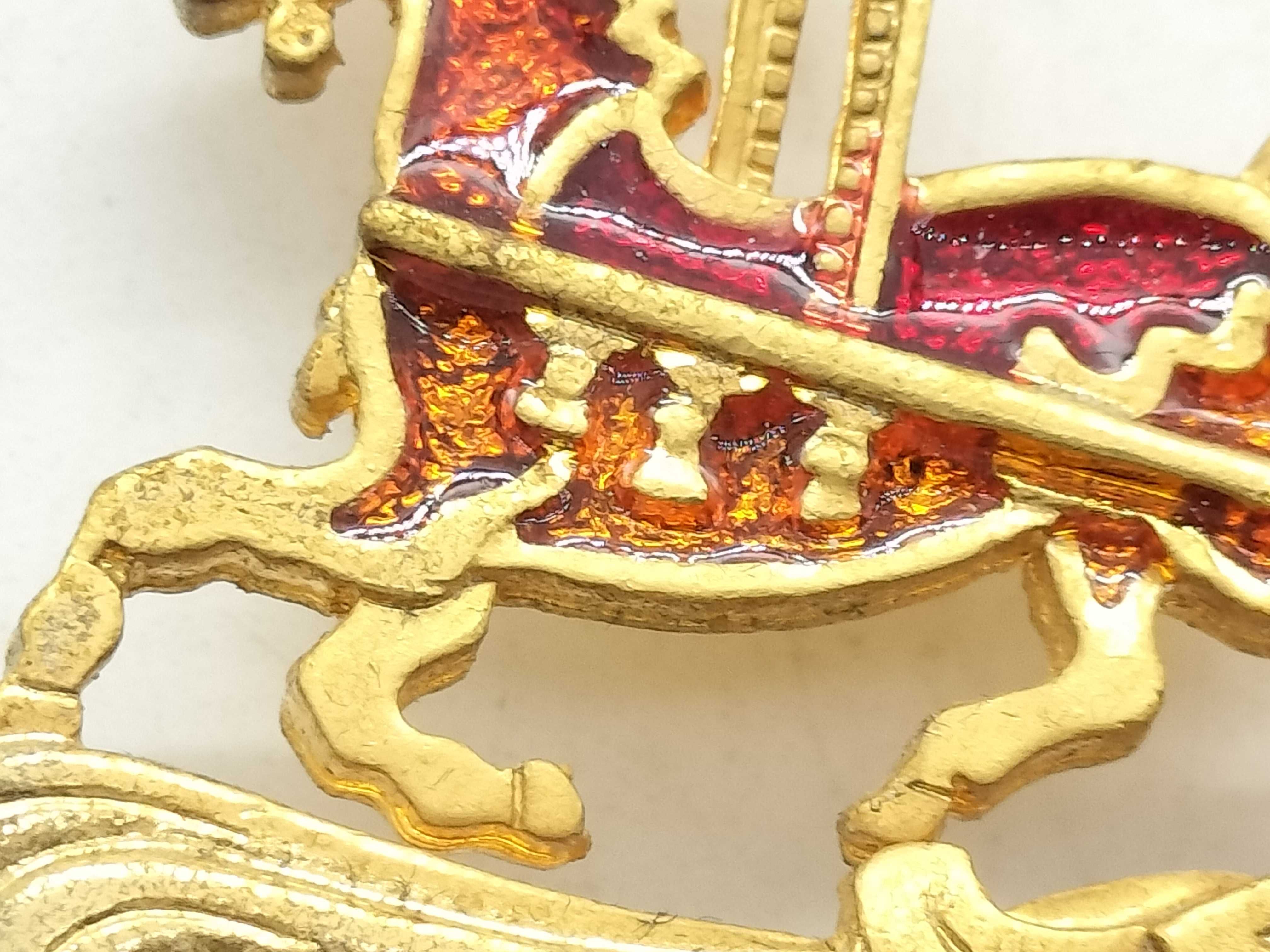 【水曜終了】(10227_0020)HERMES 七宝焼き クリスマス サンタクロースブローチ ブローチ