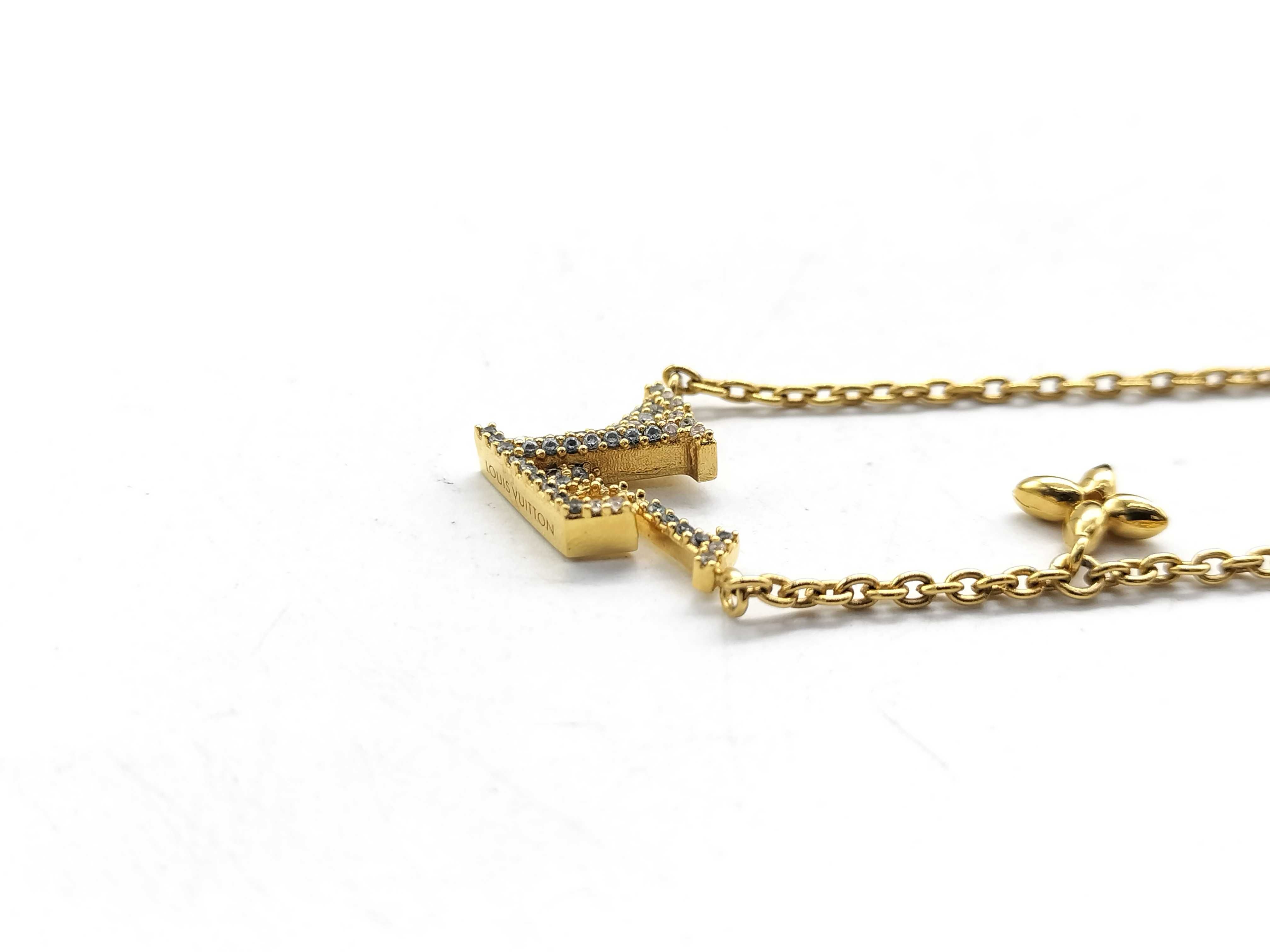 【水曜終了】(10229_0460)LOUIS VUITTON M00596 コリエ LV アイコニック ネックレス 千切れ ネックレス