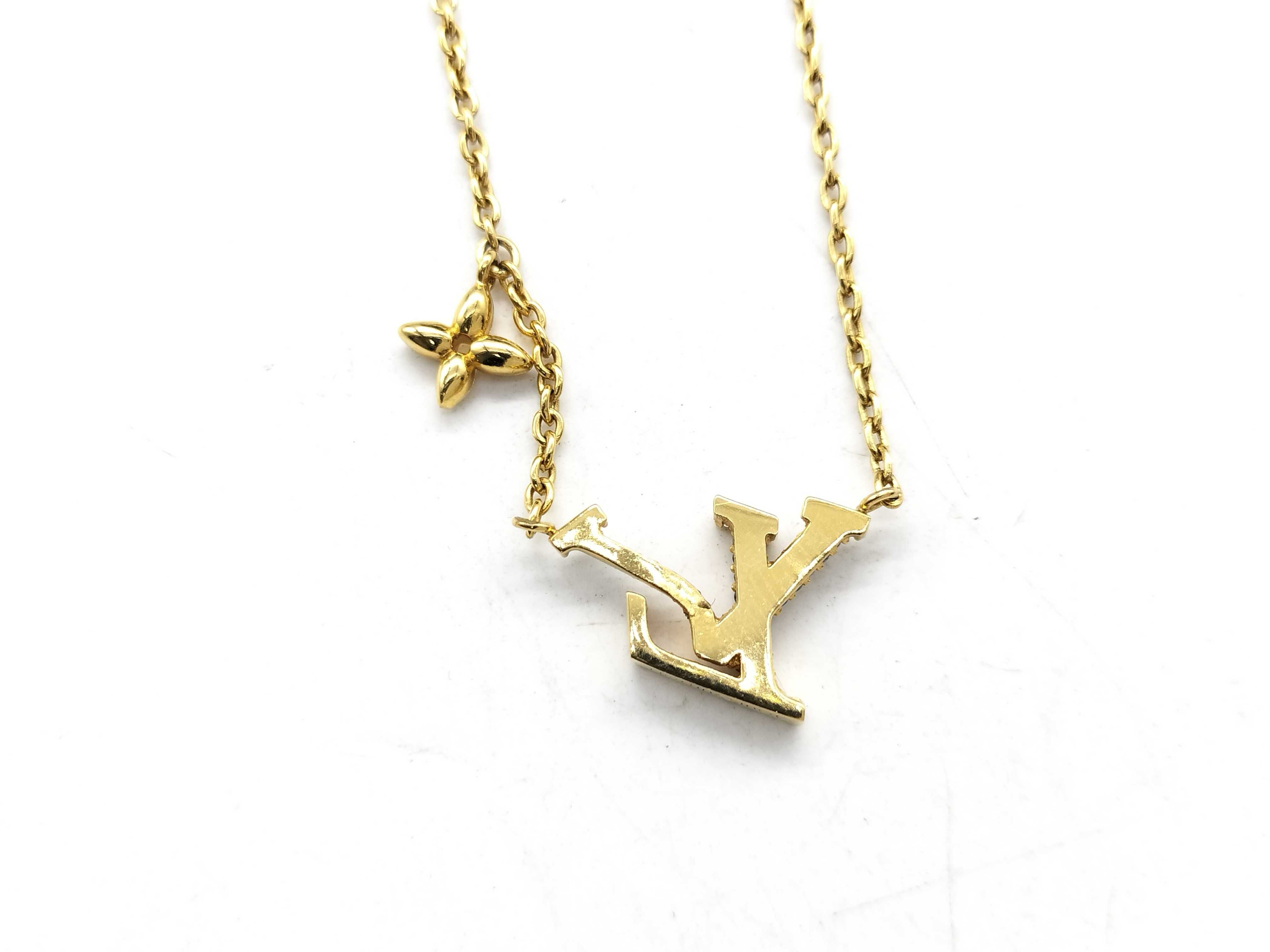 【水曜終了】(10229_0460)LOUIS VUITTON M00596 コリエ LV アイコニック ネックレス 千切れ ネックレス
