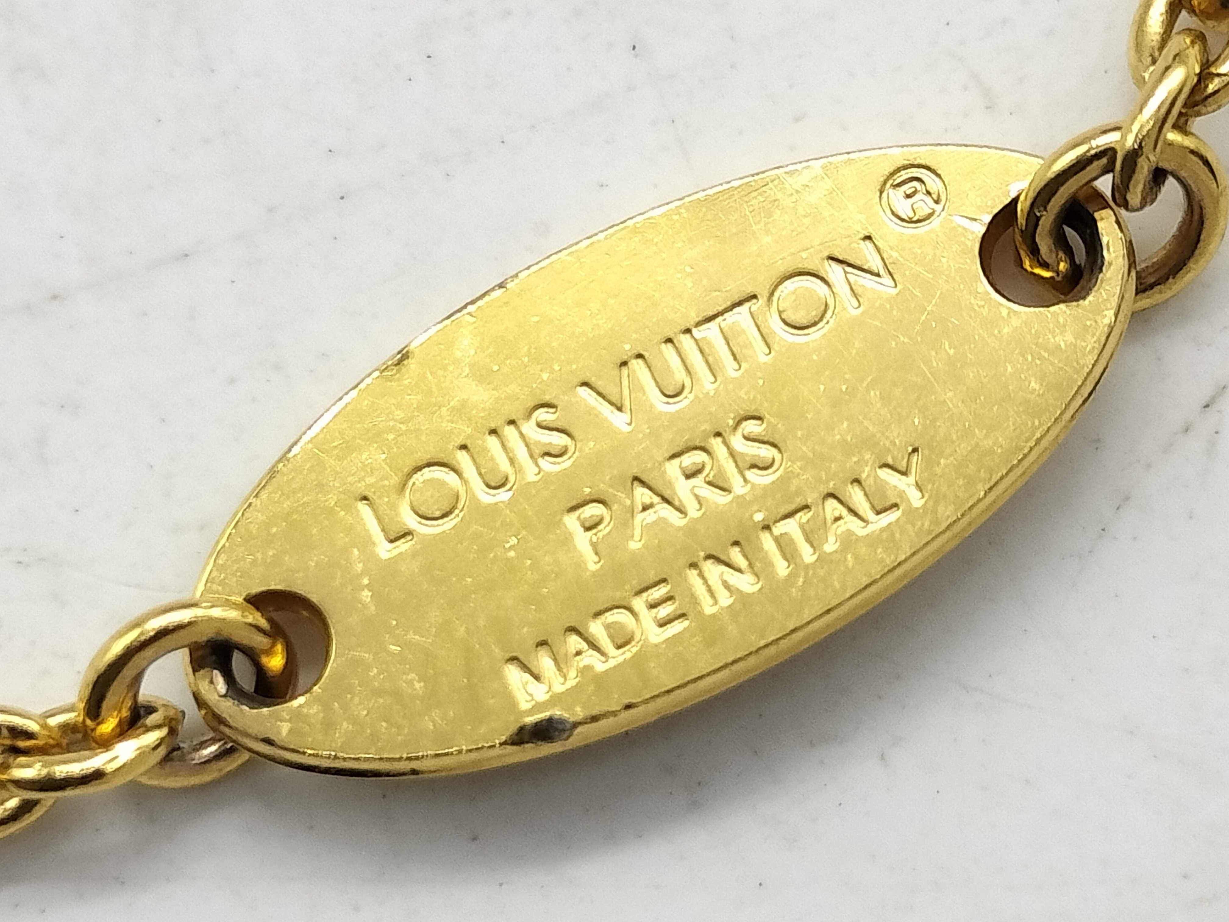 【水曜終了】(10229_0460)LOUIS VUITTON M00596 コリエ LV アイコニック ネックレス 千切れ ネックレス