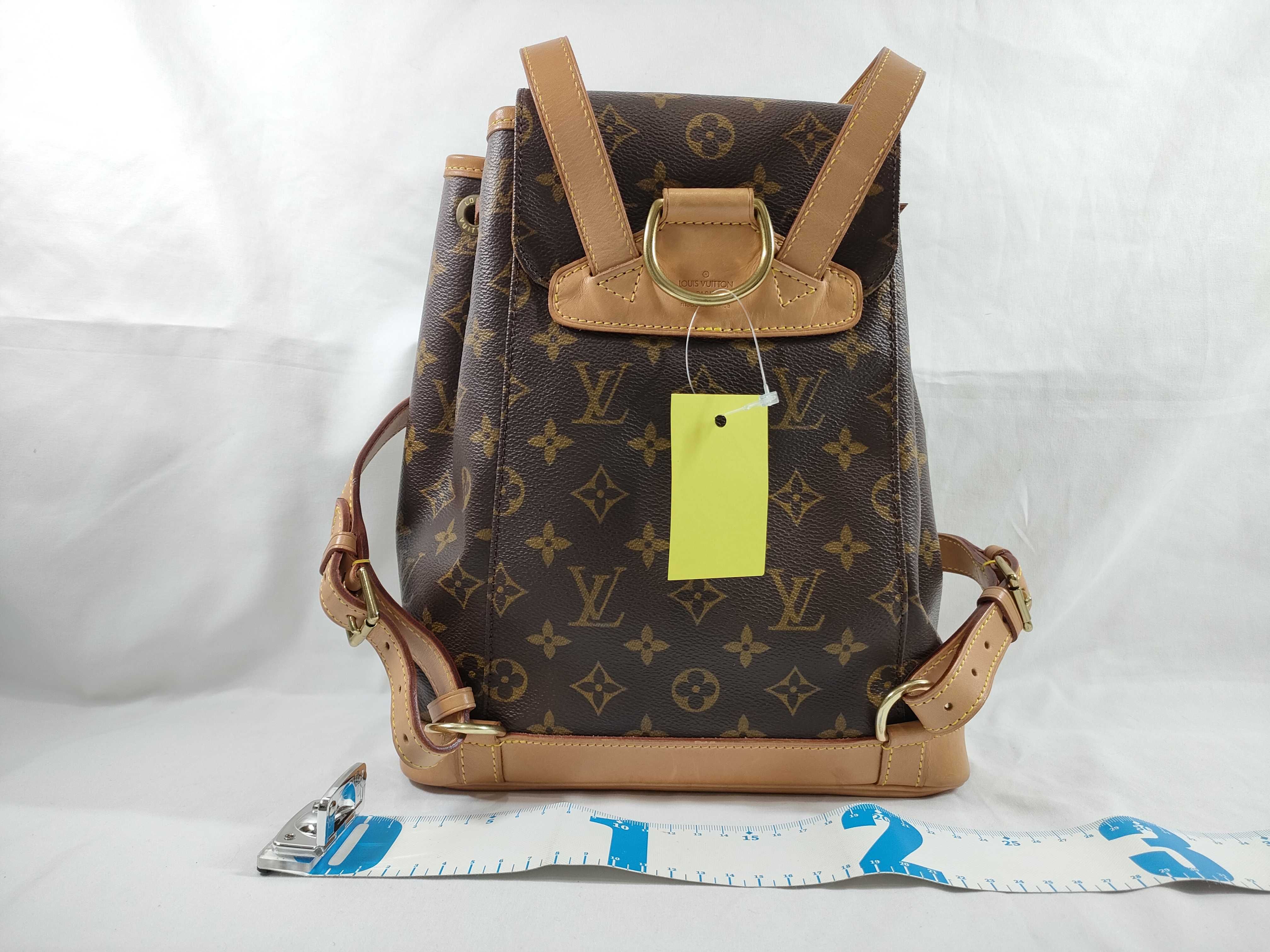 【水曜終了】(10218_0061)LOUIS VUITTON モノグラム モンスリMM リュックサック